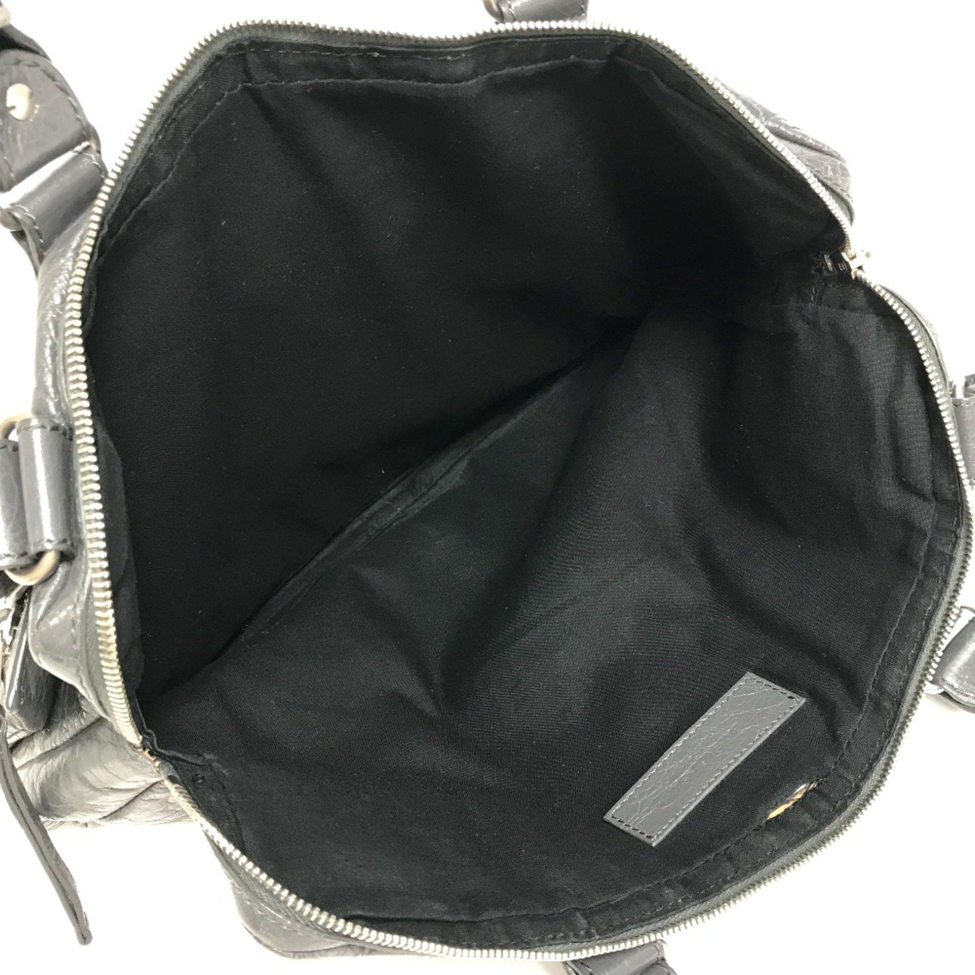 Balenciaga Balenciaga 310939 Wrinkles processing bag briefcase Business bag gray Size ONE SIZE - 12 Thumbnail