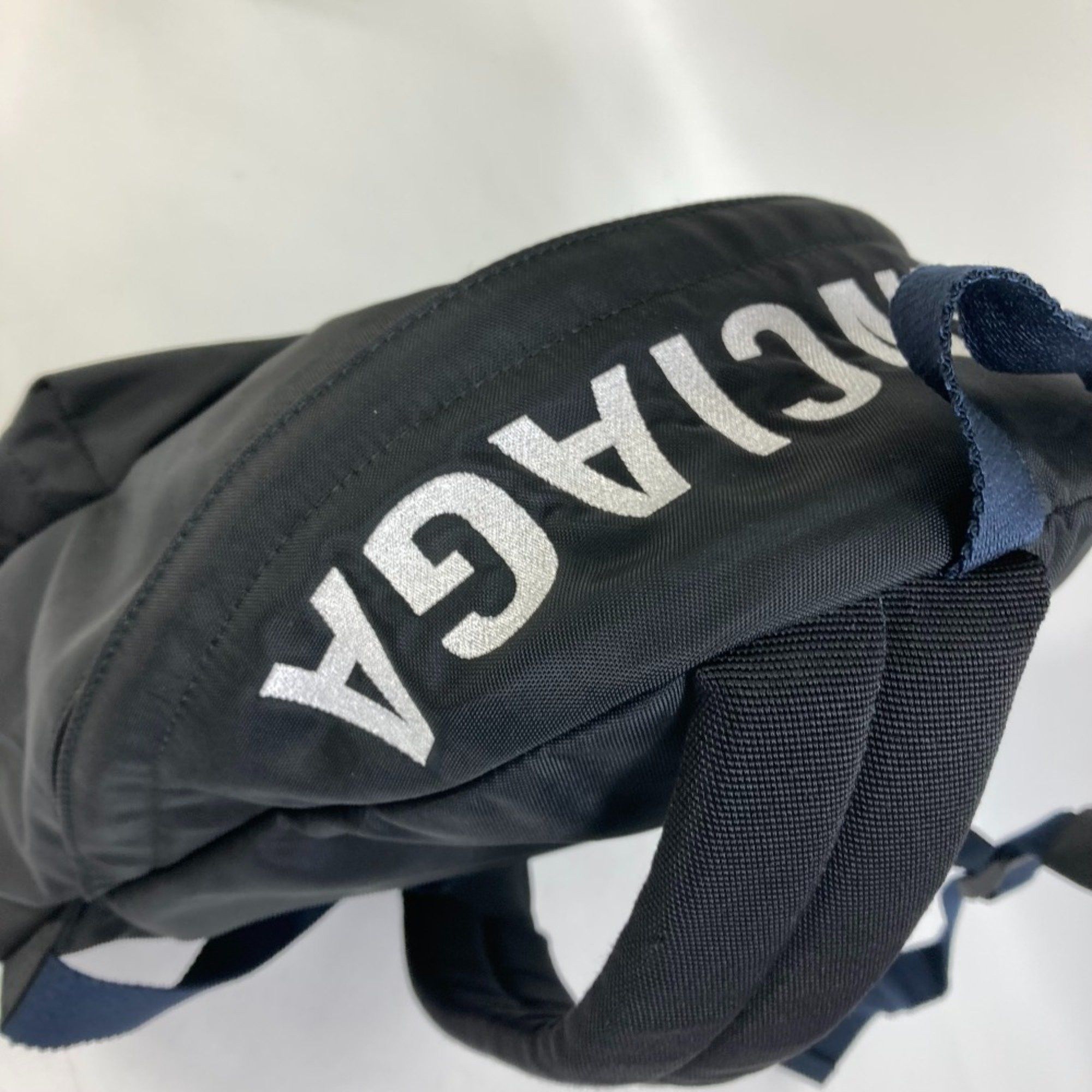 Balenciaga Balenciaga 565798 Backpack Bag Backpack Black White Size ONE SIZE - 8 Thumbnail