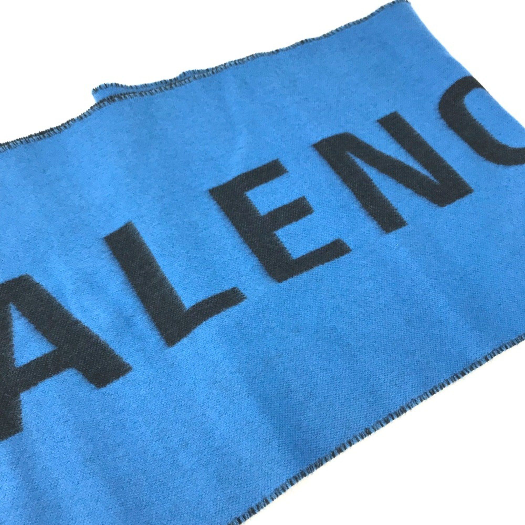 Balenciaga Balenciaga Bicolor Scarf blue Black Size ONE SIZE - 3 Thumbnail