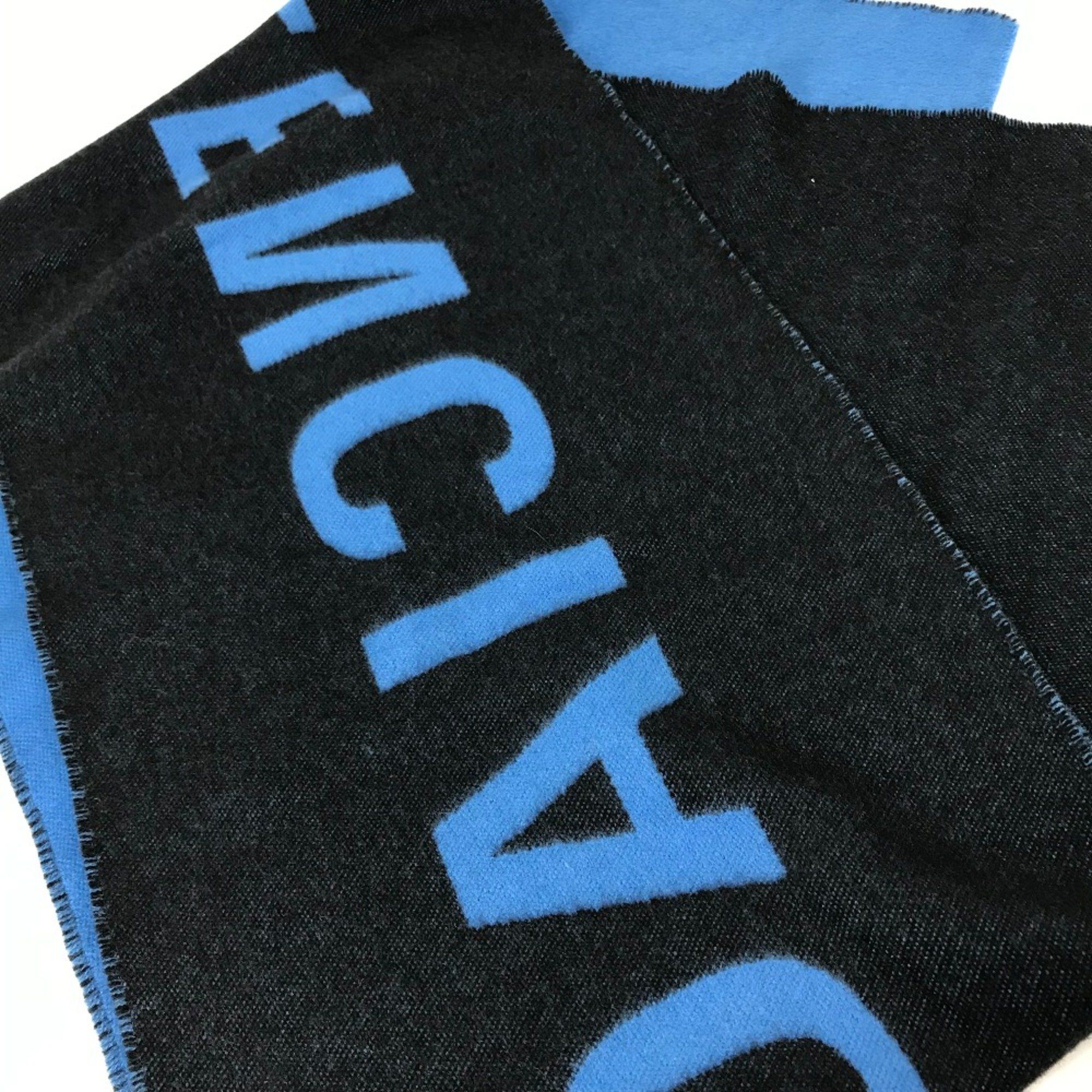 Balenciaga Balenciaga Bicolor Scarf blue Black Size ONE SIZE - 9 Thumbnail