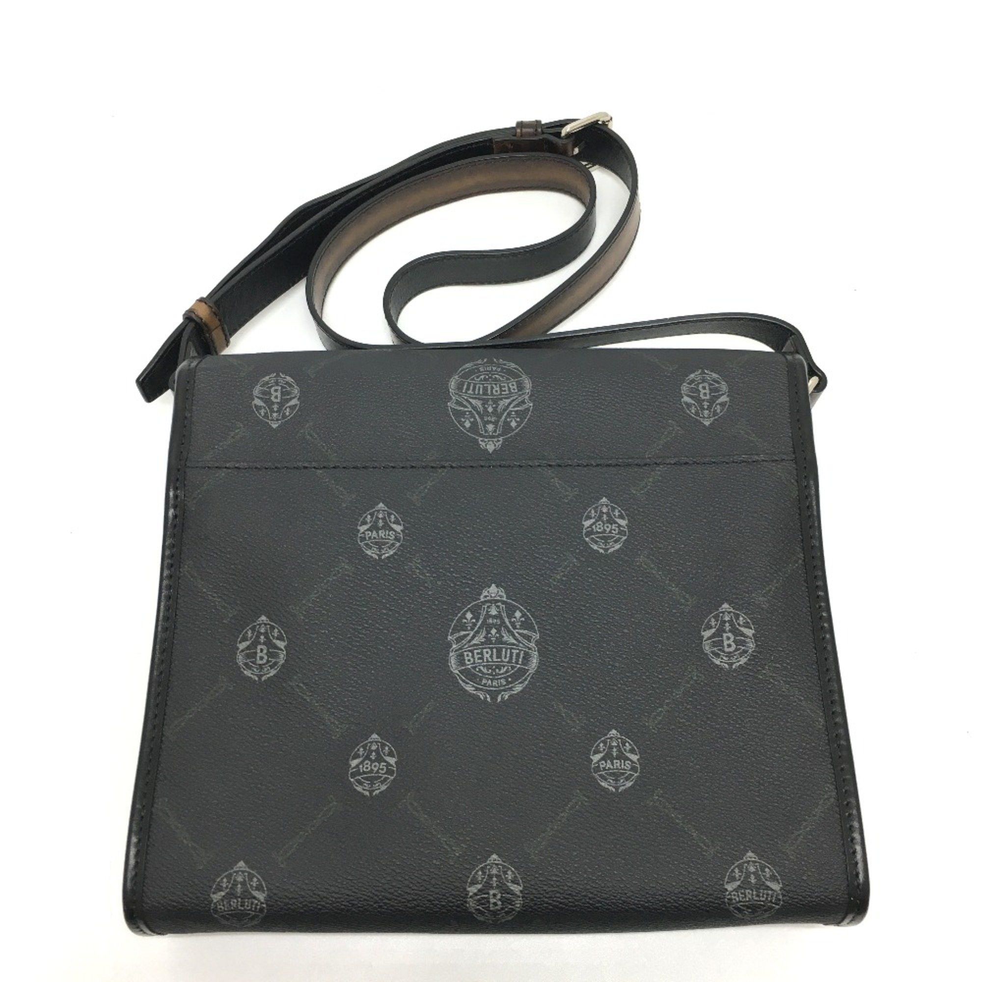 Berluti Berlutti Bag Messenger Shoulder Bag Black SilverHardware Size ONE SIZE - 2 Thumbnail