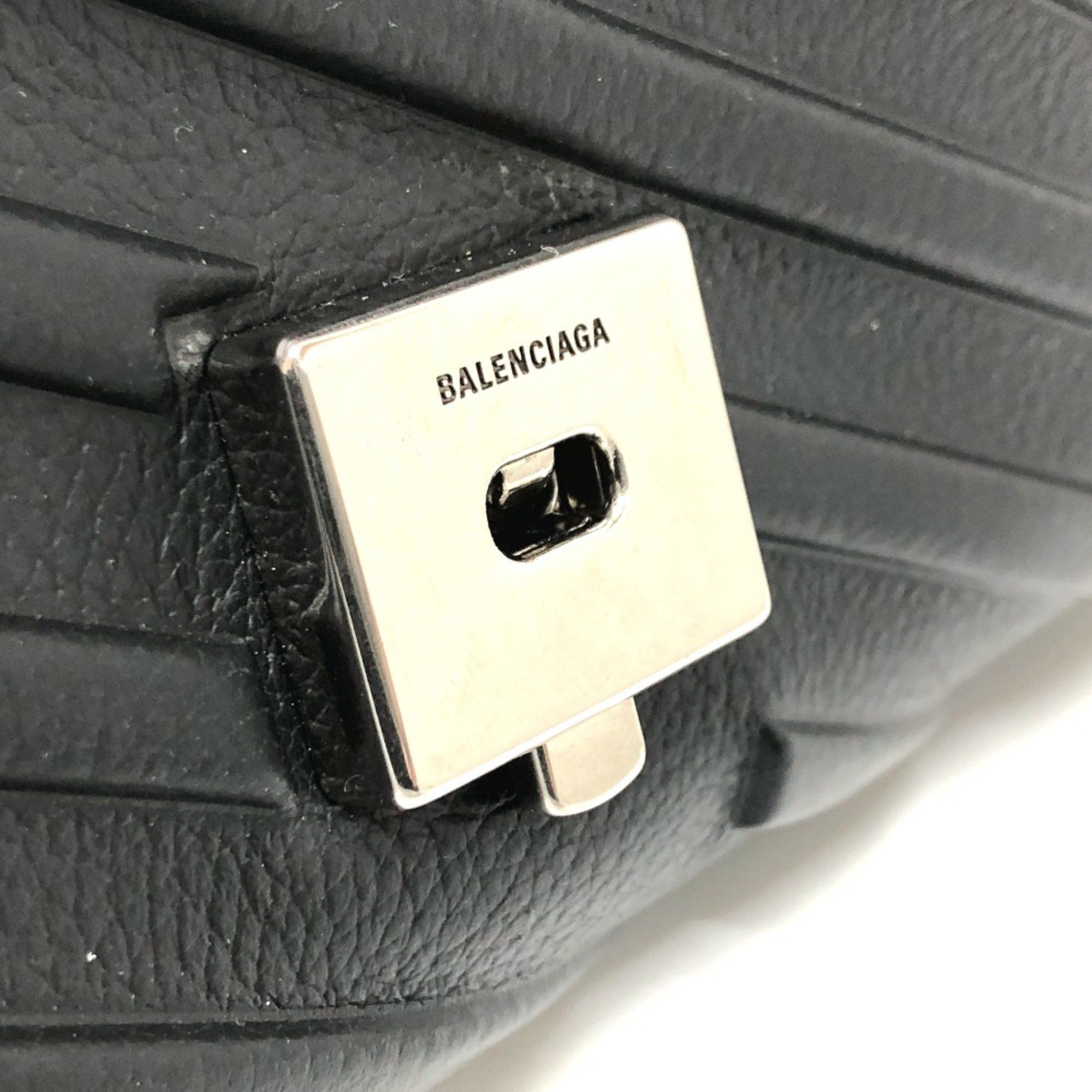 Balenciaga Balenciaga 679465 Crossbody bag Shoulder Bag Black SilverHardware Size ONE SIZE - 6 Thumbnail