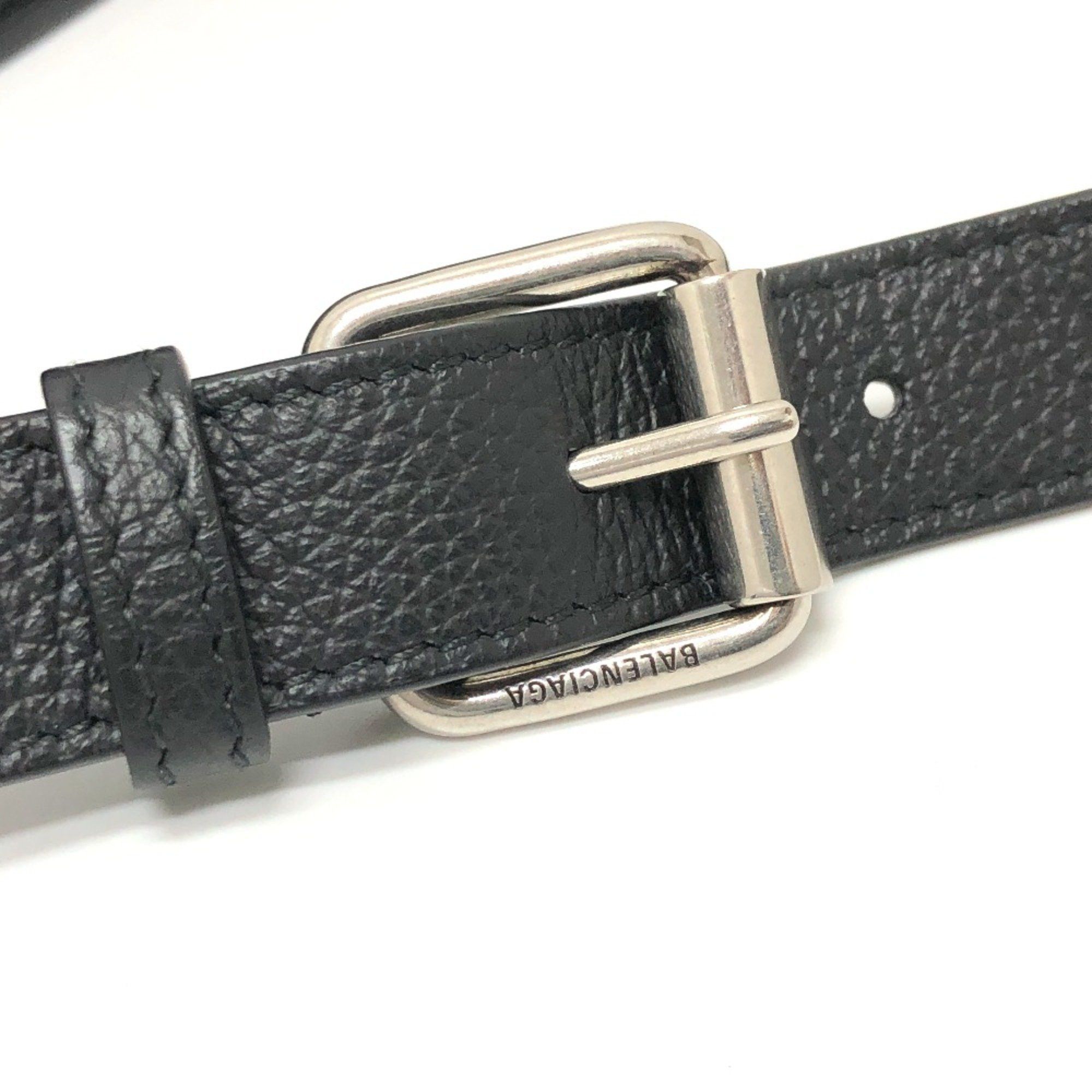 Balenciaga Balenciaga 679465 Crossbody bag Shoulder Bag Black SilverHardware Size ONE SIZE - 10 Thumbnail