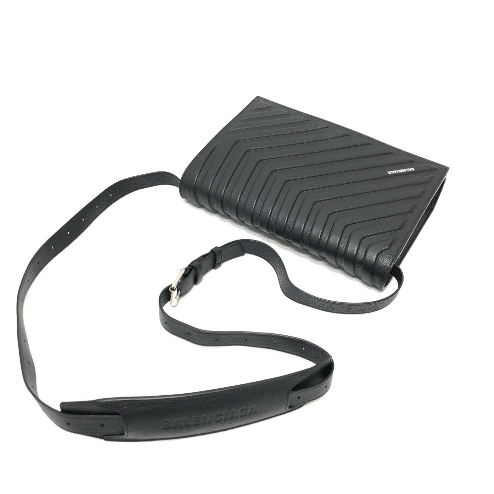 Balenciaga Balenciaga 679465 Crossbody bag Shoulder Bag Black SilverHardware Size ONE SIZE - 3 Thumbnail