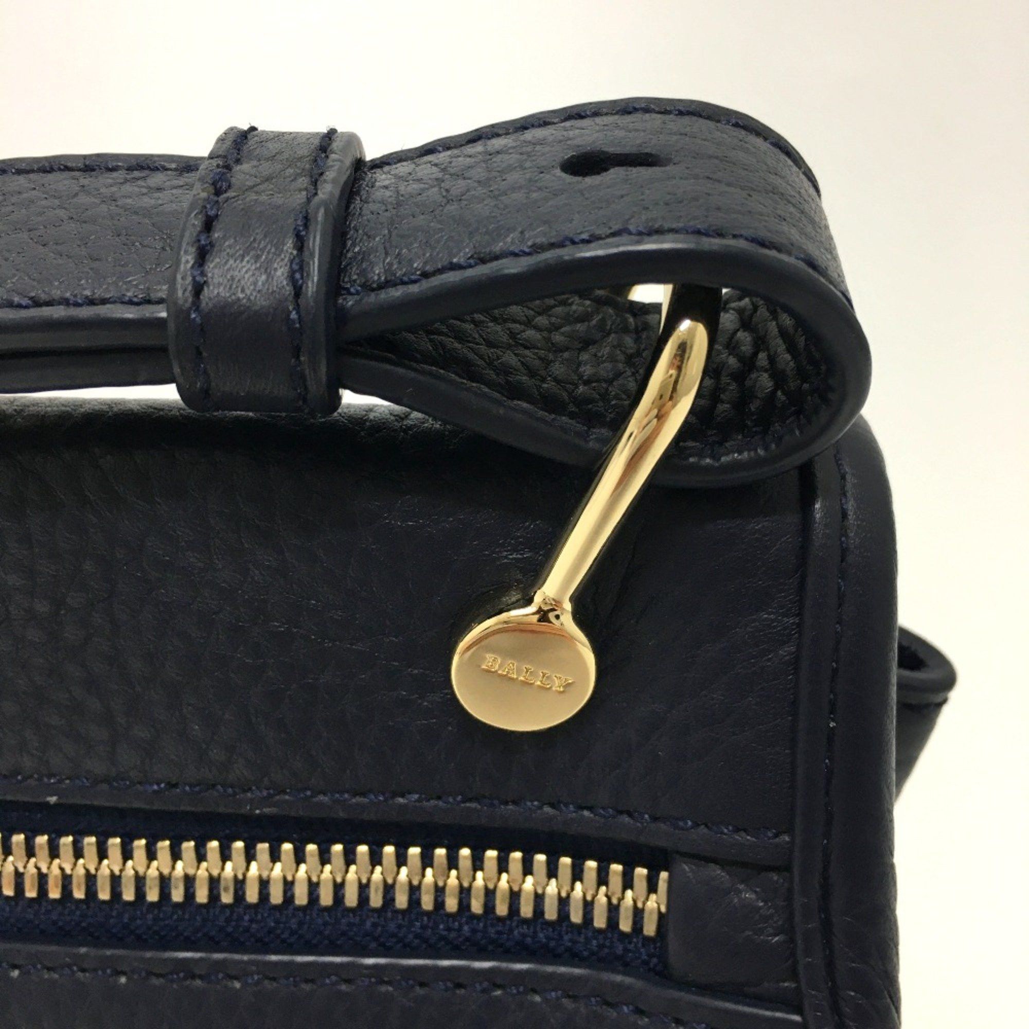 Bally Barry logo Bag 2WAY Shoulder Bag Navy Size ONE SIZE - 11 Thumbnail
