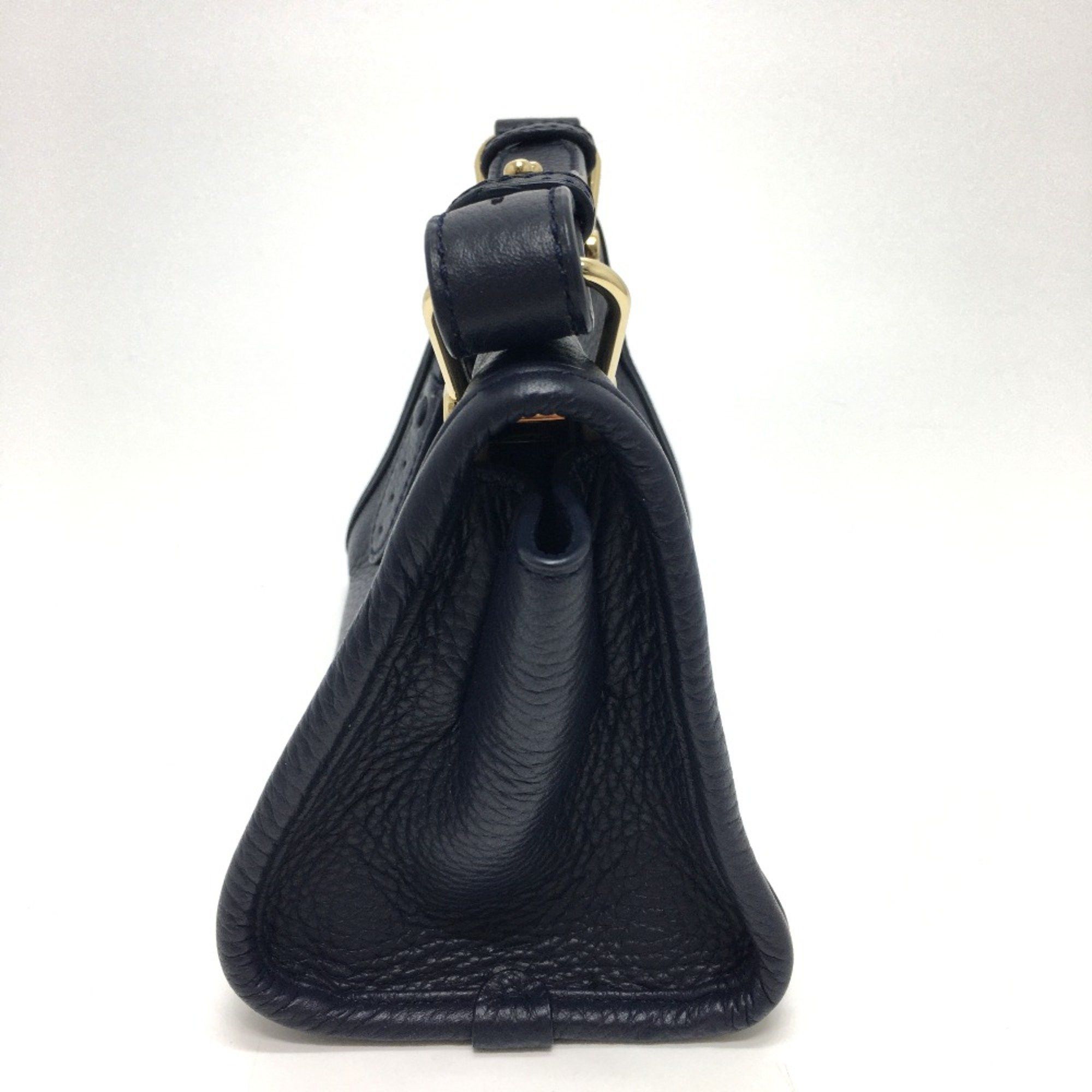Bally Barry logo Bag 2WAY Shoulder Bag Navy Size ONE SIZE - 4 Thumbnail