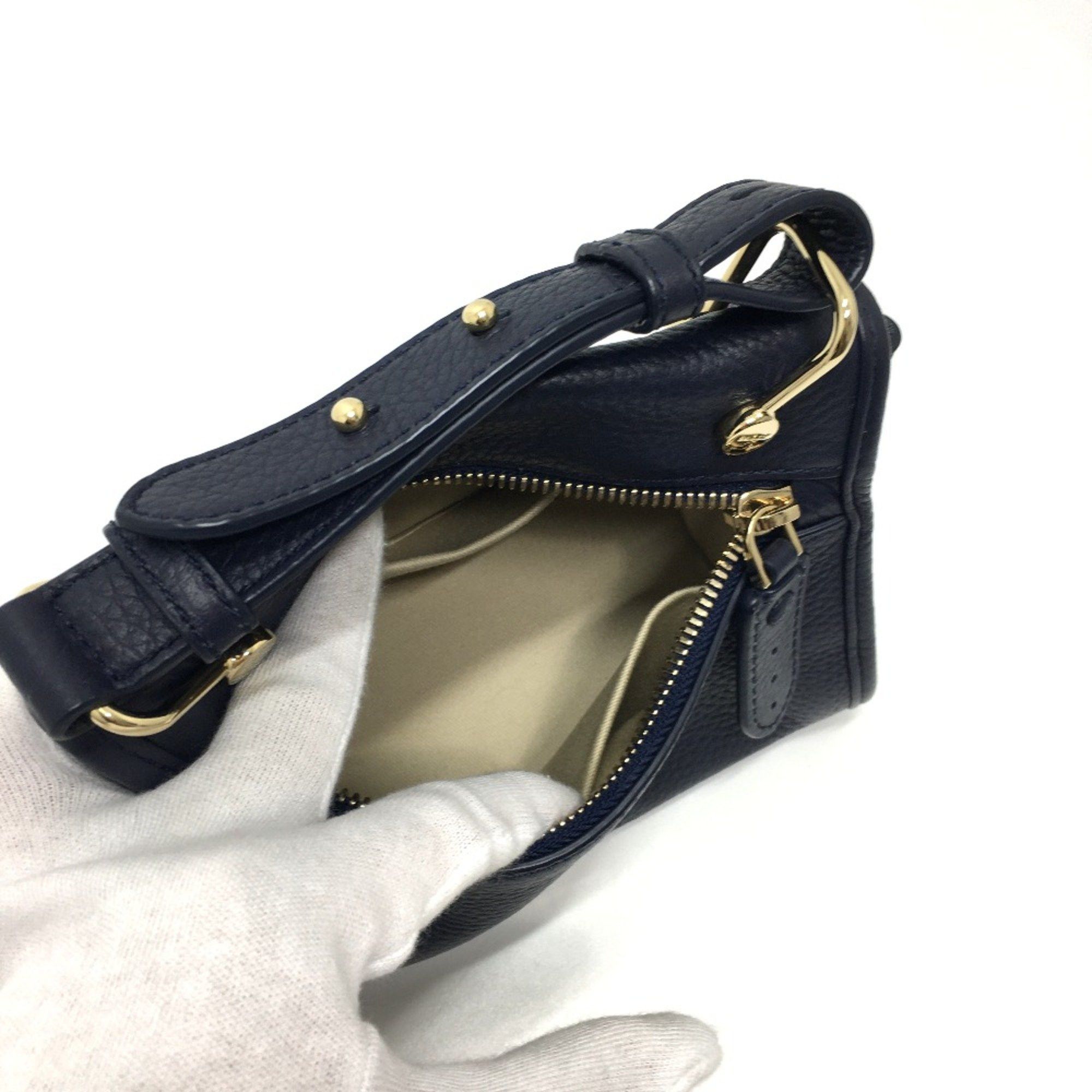 Bally Barry logo Bag 2WAY Shoulder Bag Navy Size ONE SIZE - 8 Thumbnail