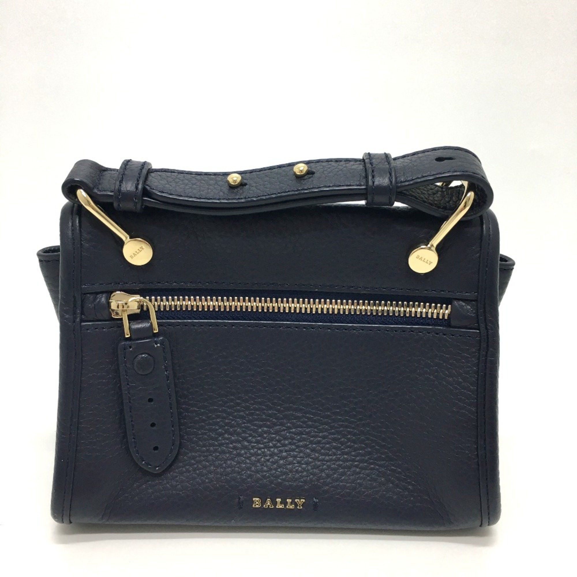 Bally Barry logo Bag 2WAY Shoulder Bag Navy Size ONE SIZE - 2 Thumbnail
