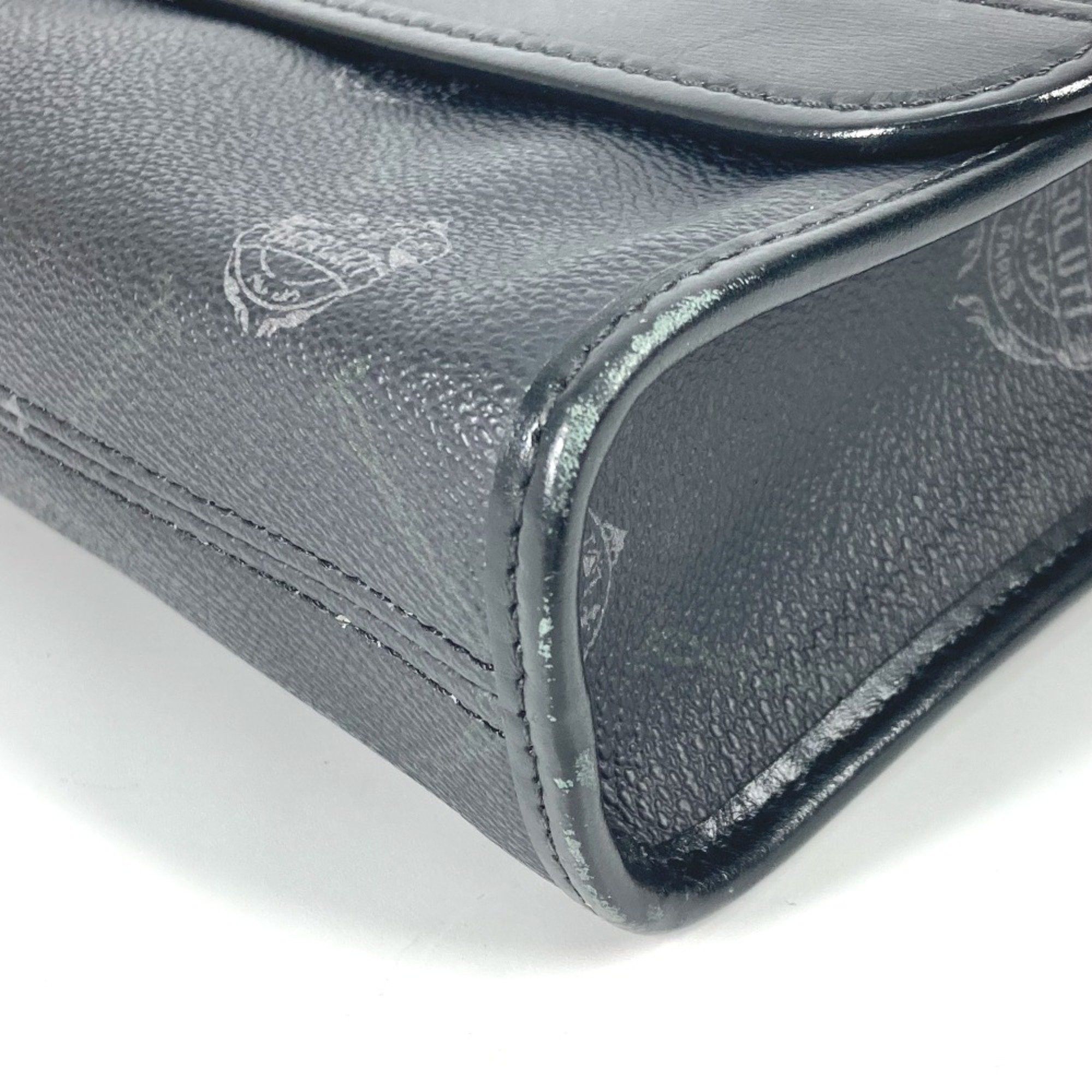 Berluti Berlutti Crossbody flap Messenger Shoulder Bag BlackBased Gray Based Size ONE SIZE - 11 Thumbnail