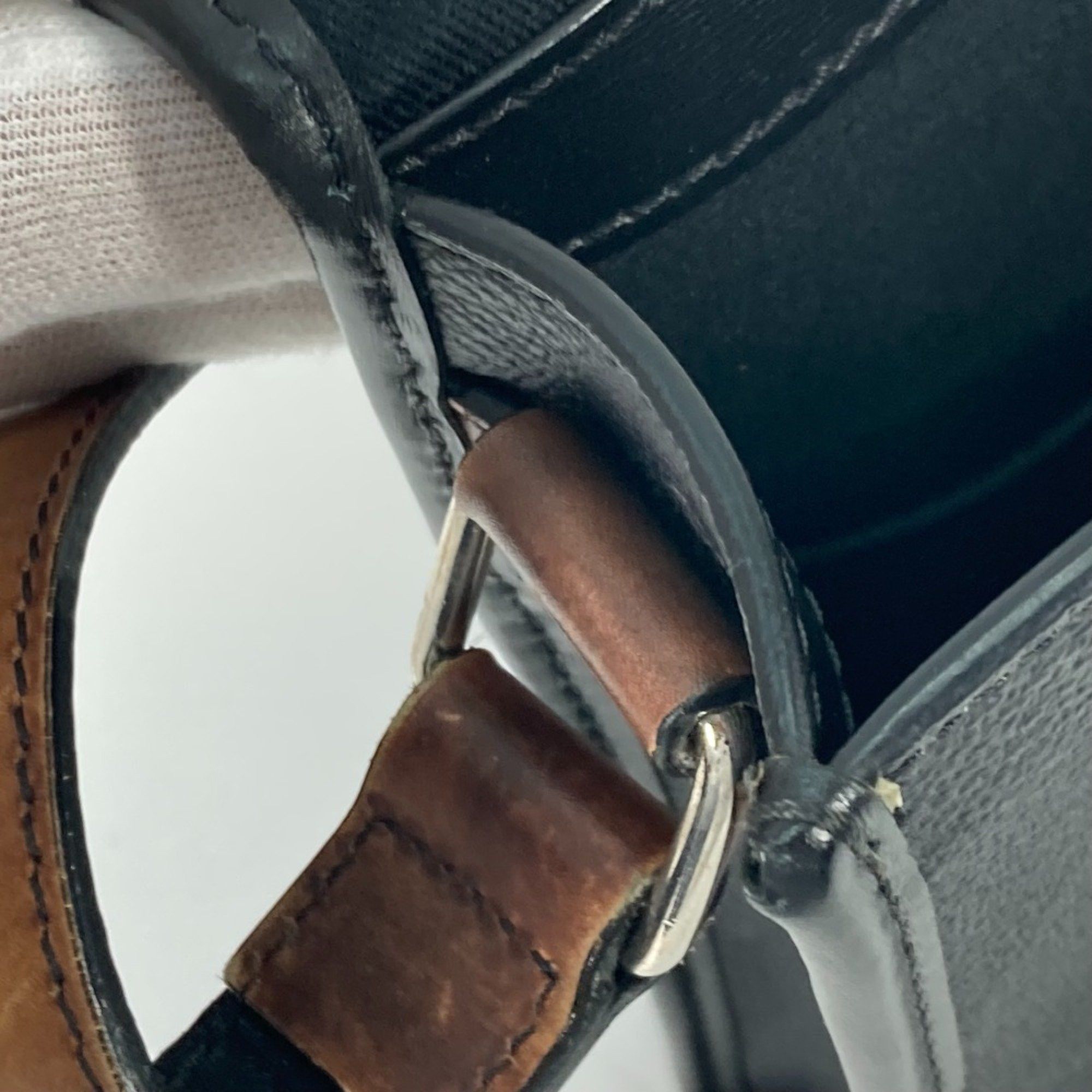 Berluti Berlutti Crossbody flap Messenger Shoulder Bag BlackBased Gray Based Size ONE SIZE - 6 Thumbnail