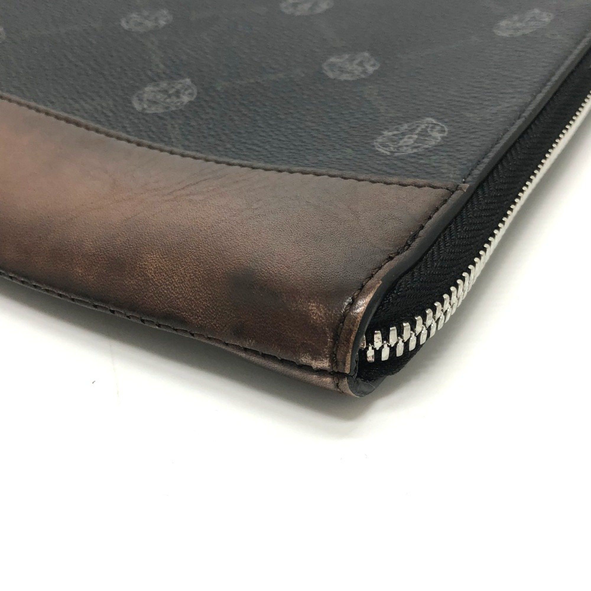 Berluti Berlutti E1129 Signature bag logo Clutch bag Black Size ONE SIZE - 8 Thumbnail