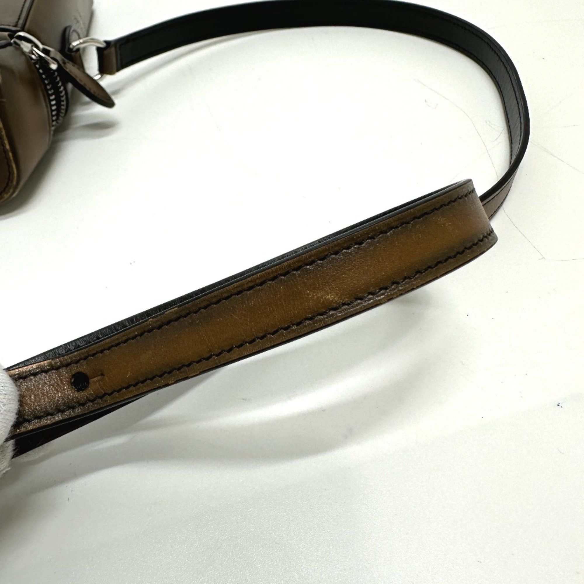 Berluti Berlutti Calligraphy Shoulder Bag Brown Size ONE SIZE - 12 Thumbnail