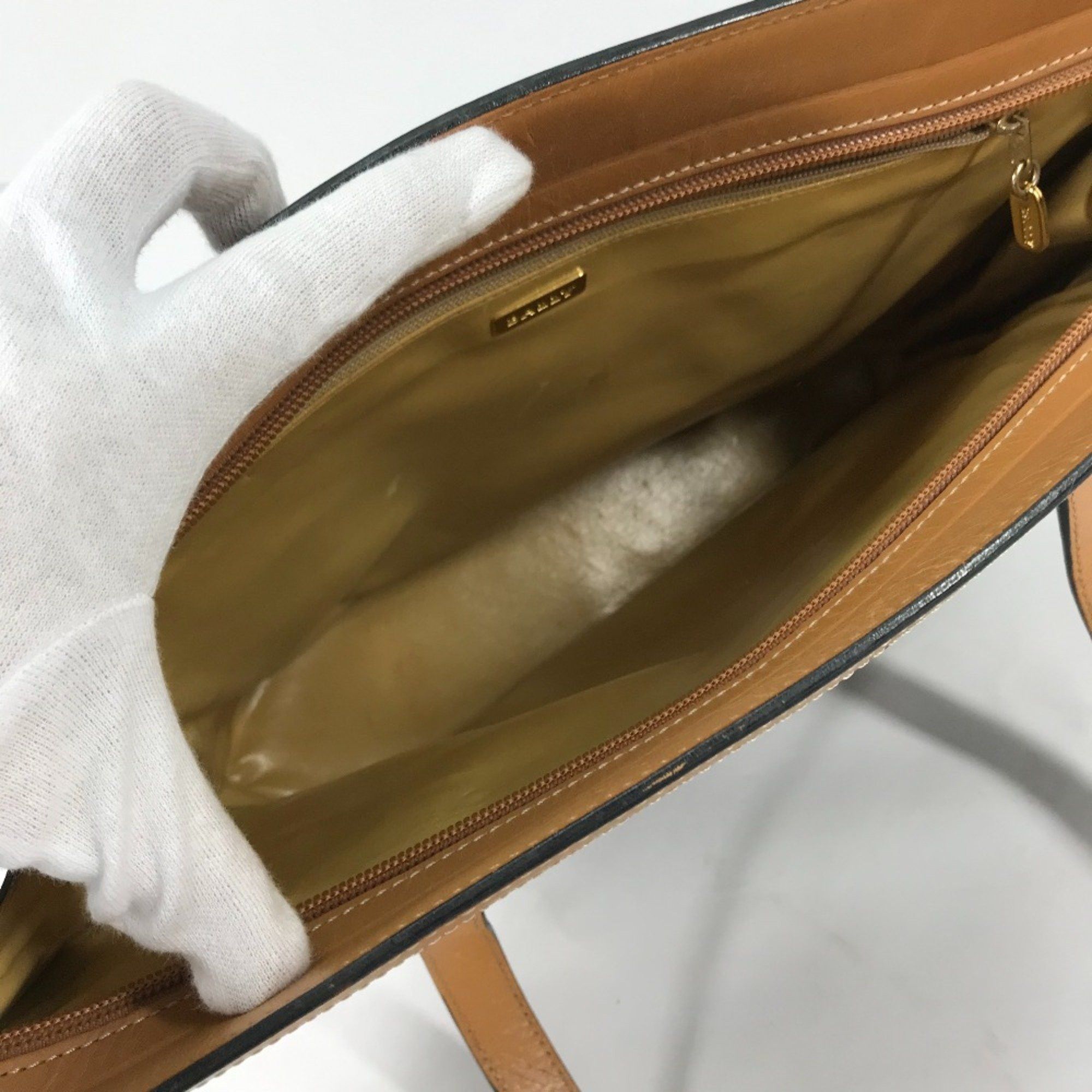 Bally Barry logo Large bag Tote Bag Black Brown Size ONE SIZE - 12 Thumbnail