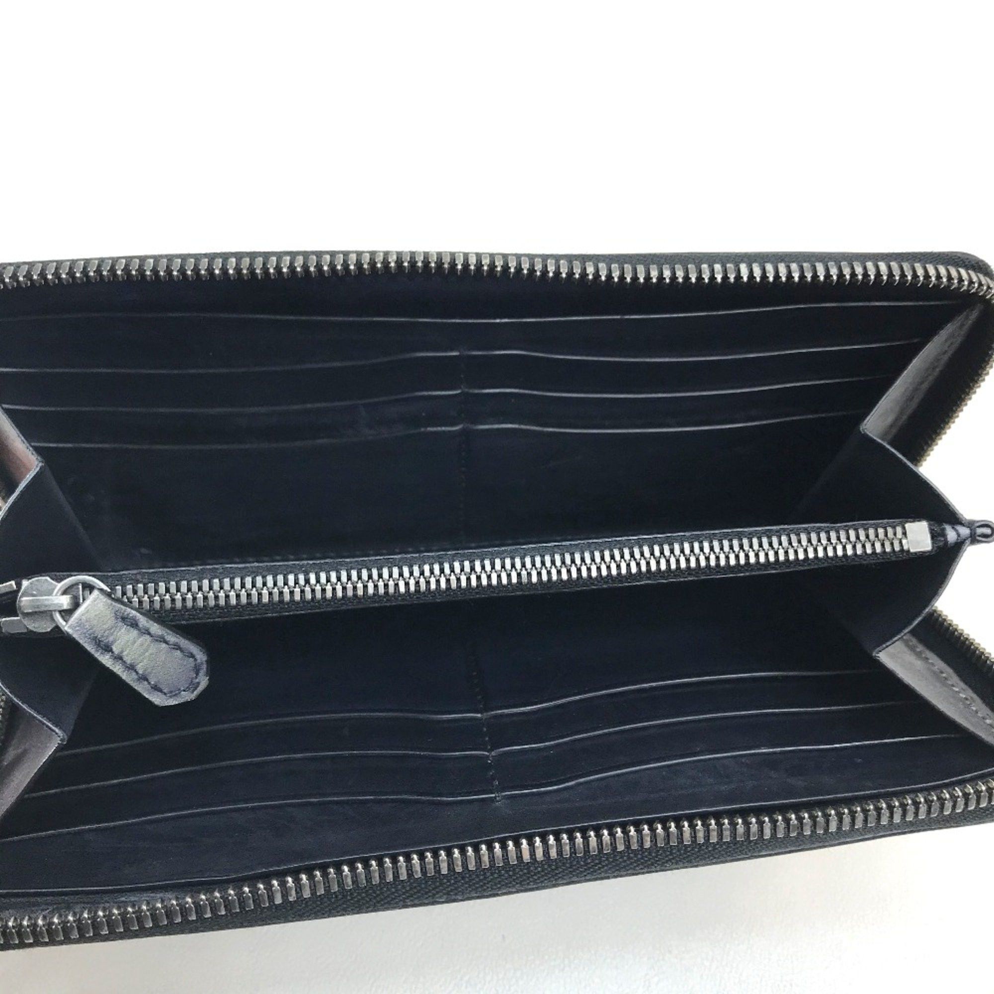 Berluti Berlutti Zip Around Venetian leather Long Wallet Brown Dark brown Size ONE SIZE - 8 Thumbnail
