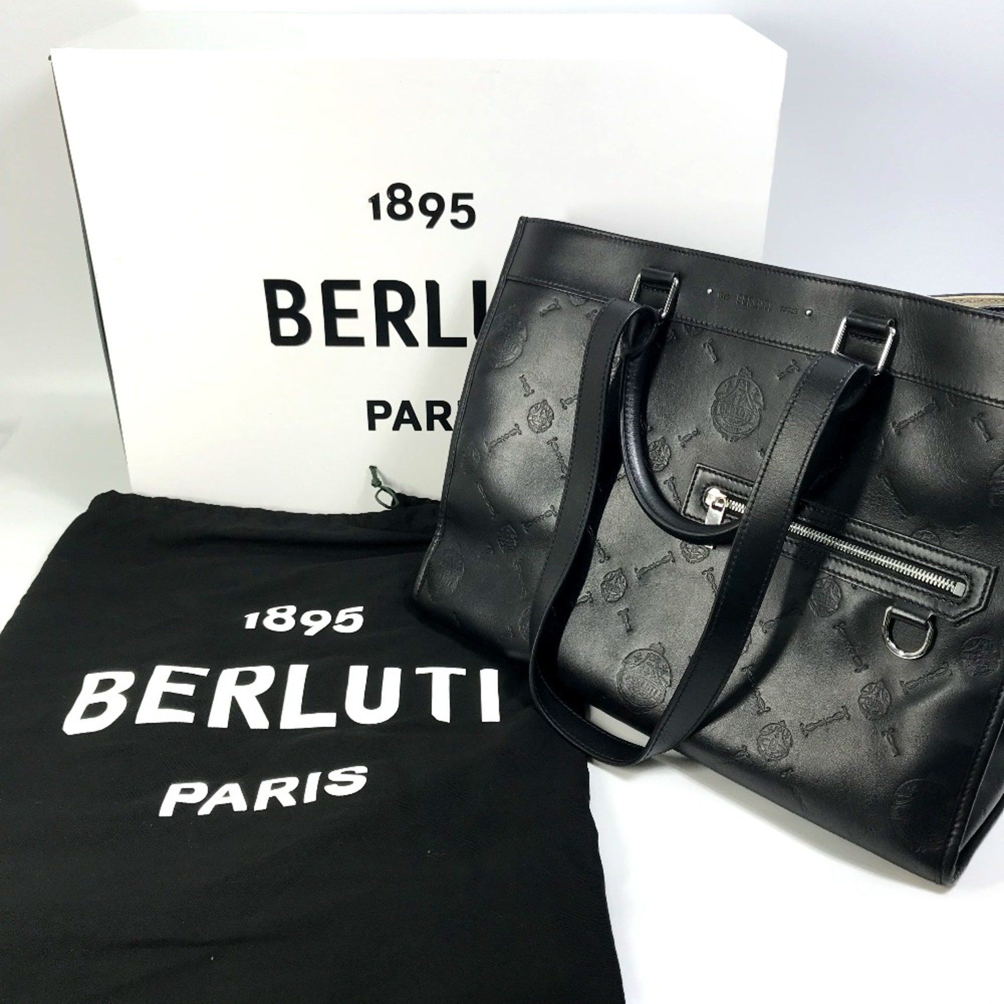 Berluti Berlutti logo 2WAY bag business bag Tote Bag Black Size ONE SIZE - 17 Thumbnail