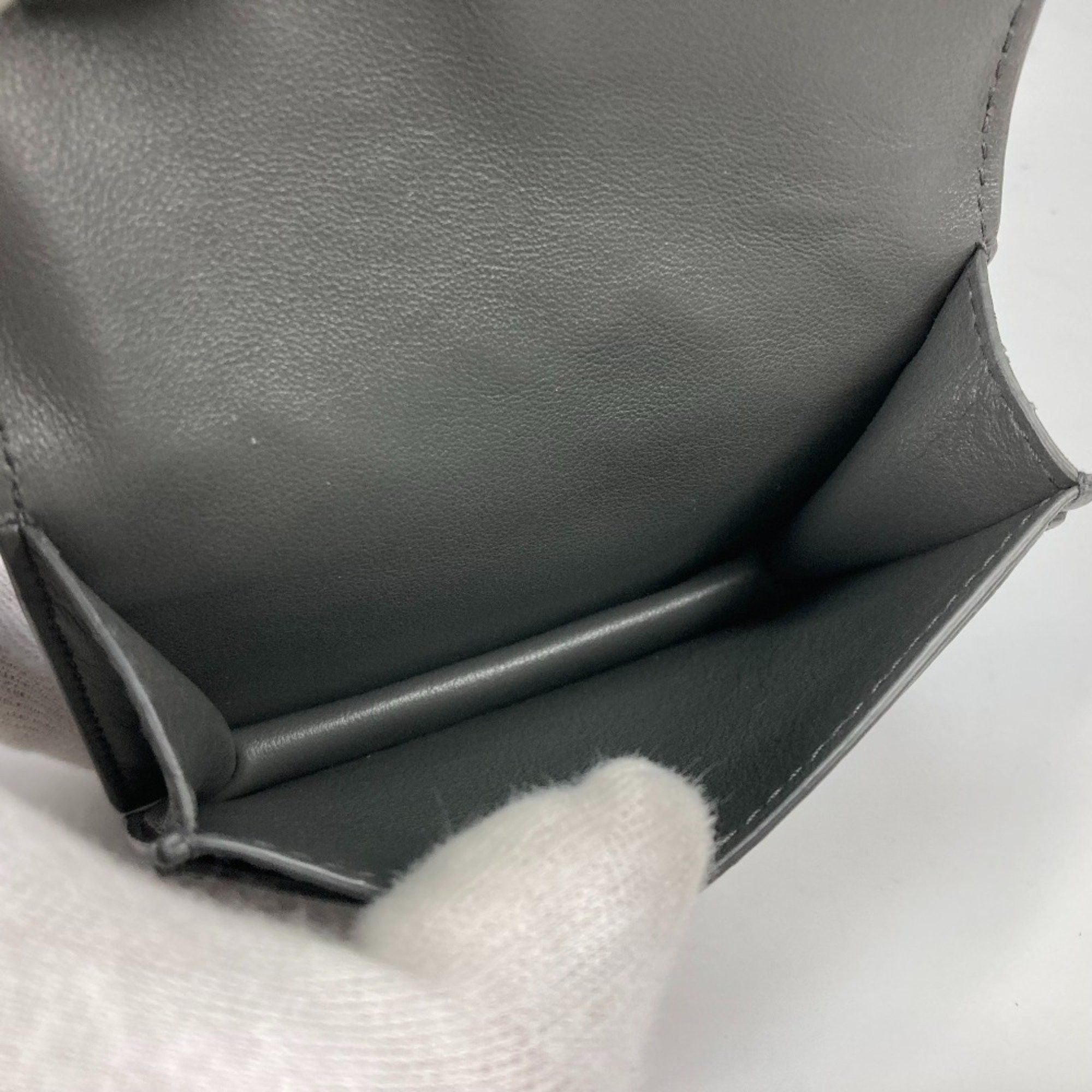 Bottega Veneta BOTTEGA VENETA 605720 Bifold Pass Case Card Case Card Case gray Size ONE SIZE - 8 Thumbnail
