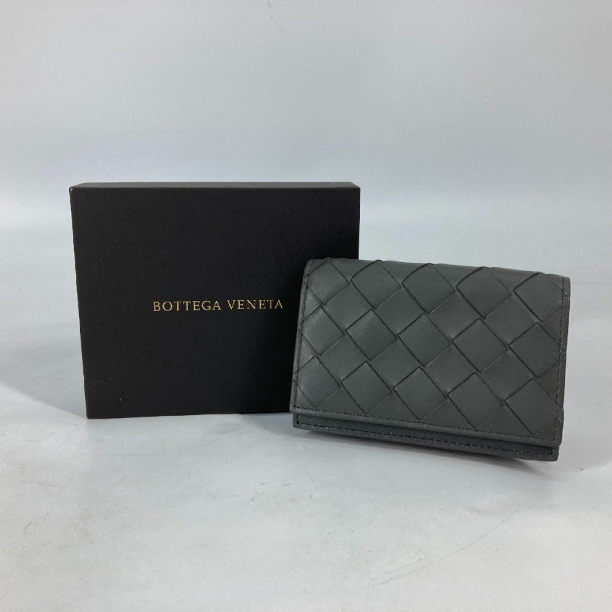 Bottega Veneta BOTTEGA VENETA 605720 Bifold Pass Case Card Case Card Case gray Size ONE SIZE - 13 Thumbnail