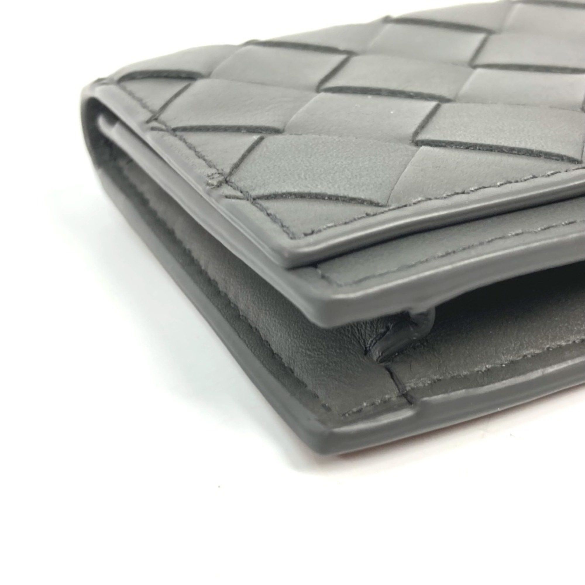 Bottega Veneta BOTTEGA VENETA 605720 Bifold Pass Case Card Case Card Case gray Size ONE SIZE - 4 Thumbnail