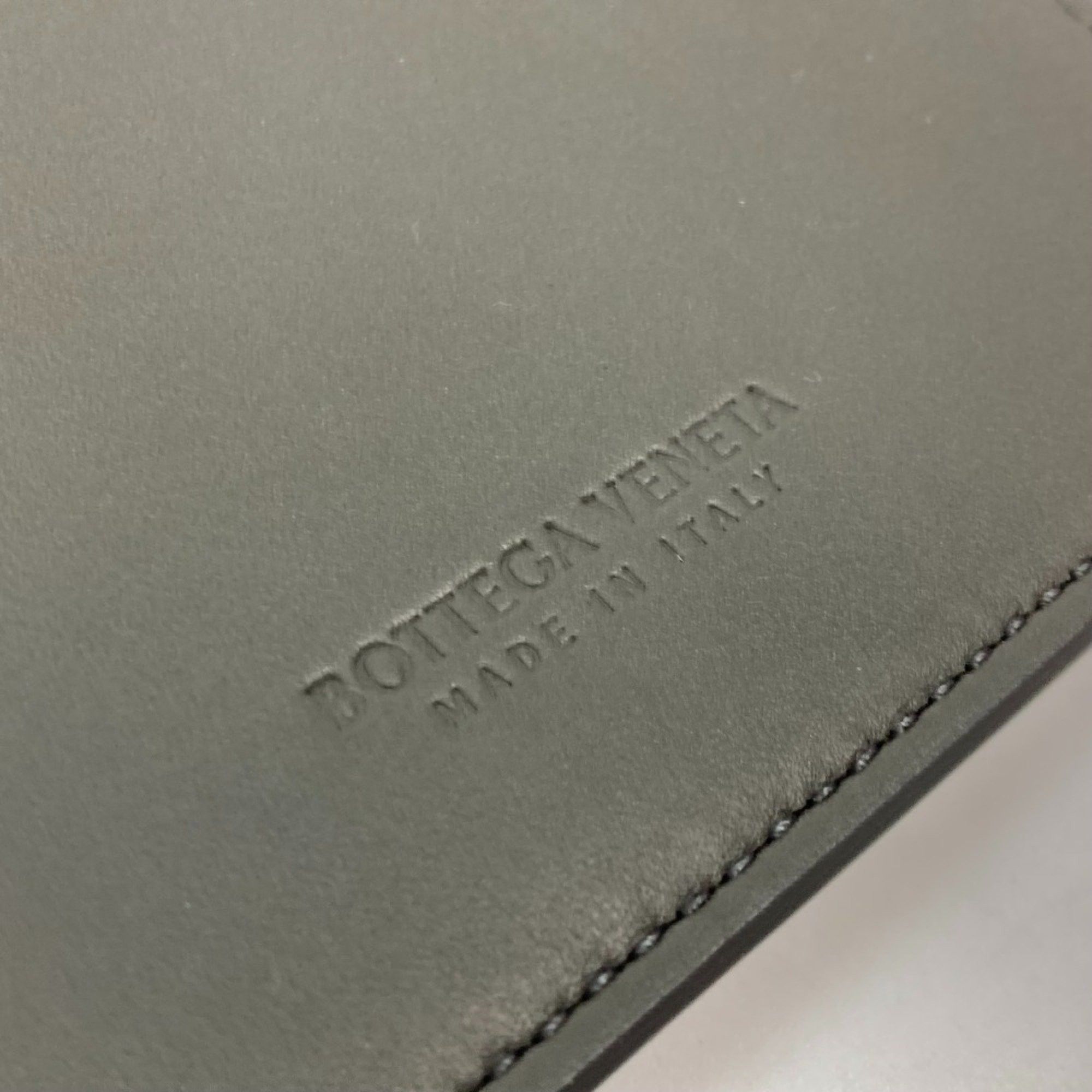 Bottega Veneta BOTTEGA VENETA 605720 Bifold Pass Case Card Case Card Case gray Size ONE SIZE - 6 Thumbnail