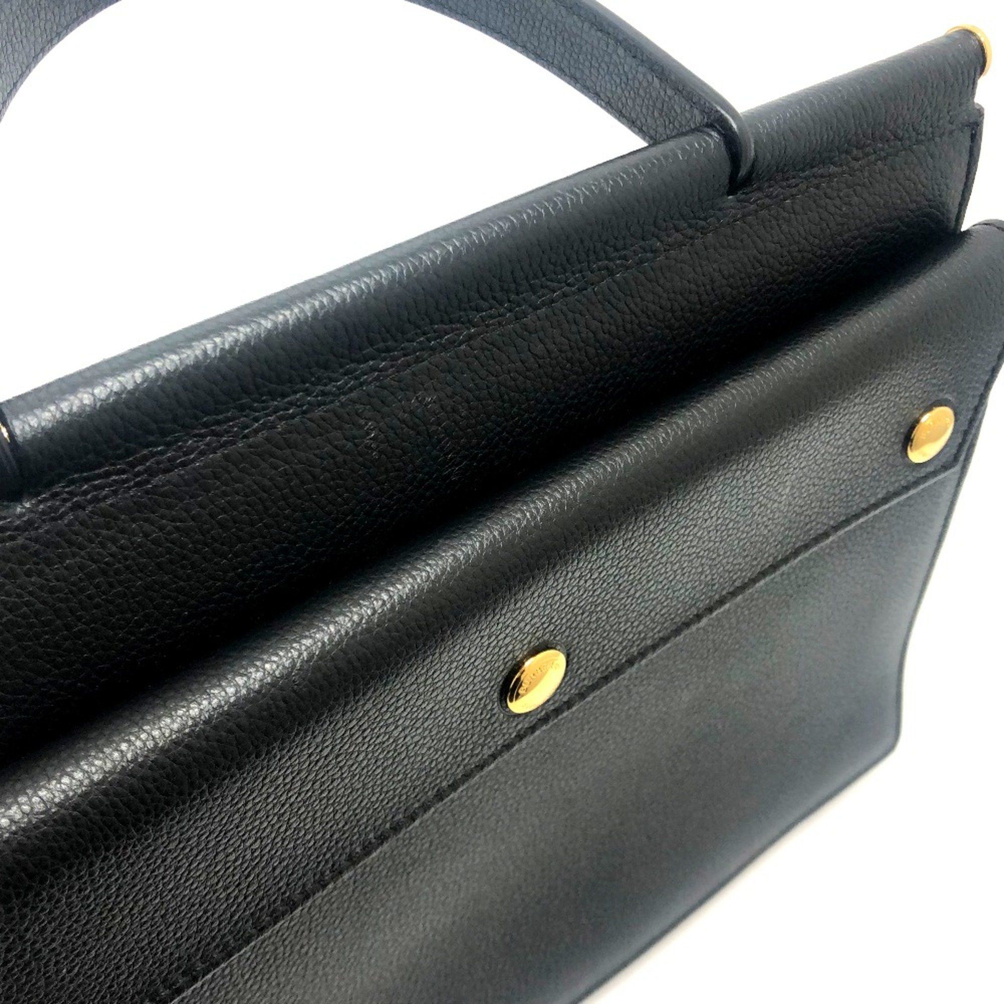 Burberry Burberry Square type bag small title bag Hand Bag Black GoldHardware Size ONE SIZE - 6 Thumbnail