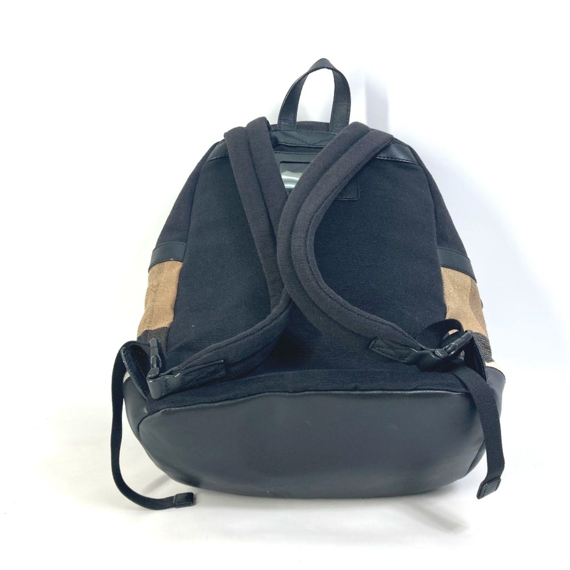 Burberry Burberry 3958527 Backpack Bag Backpack Beige Black Size ONE SIZE - 2 Thumbnail
