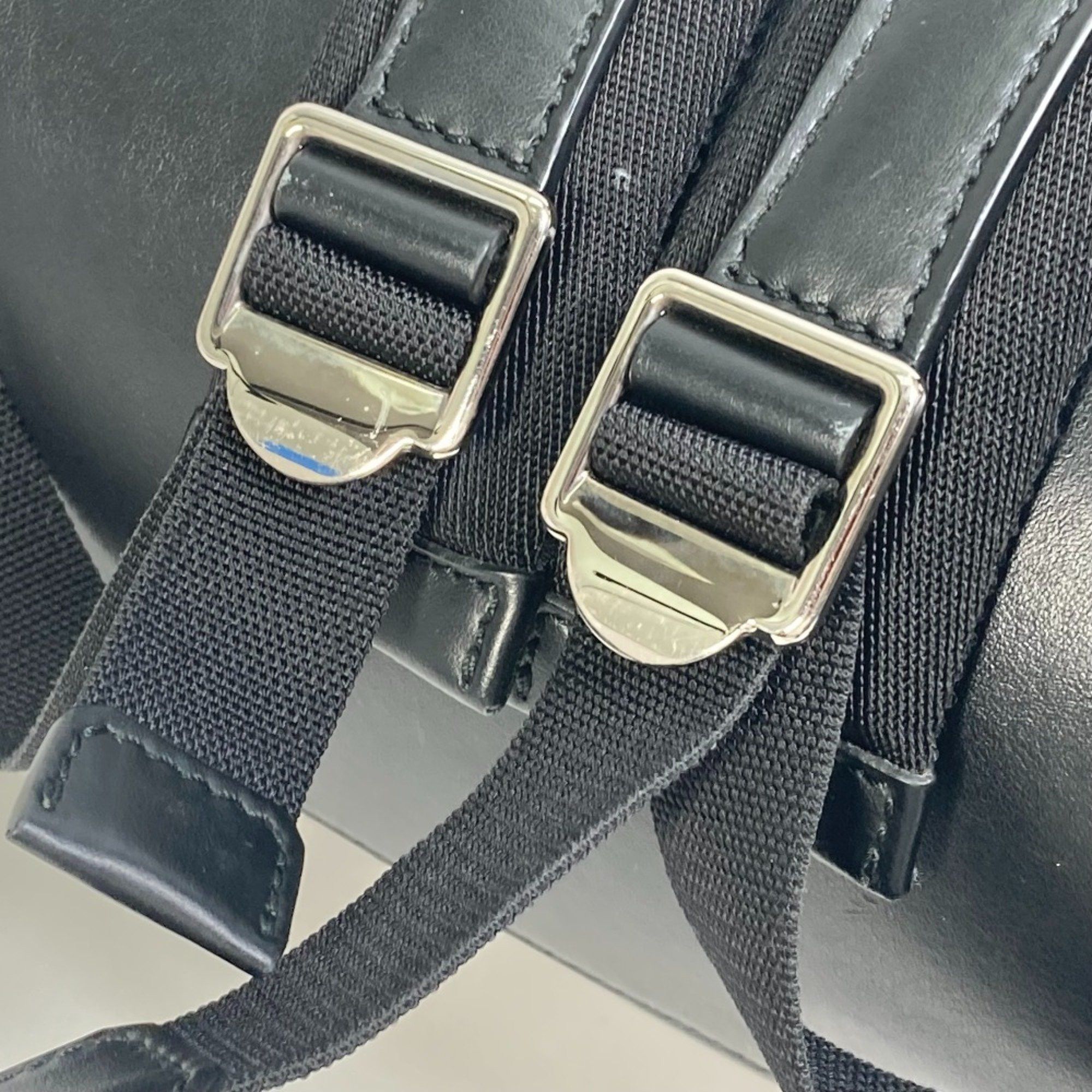 Burberry Burberry 8021908 Backpack Backpack Black White Size ONE SIZE - 9 Thumbnail