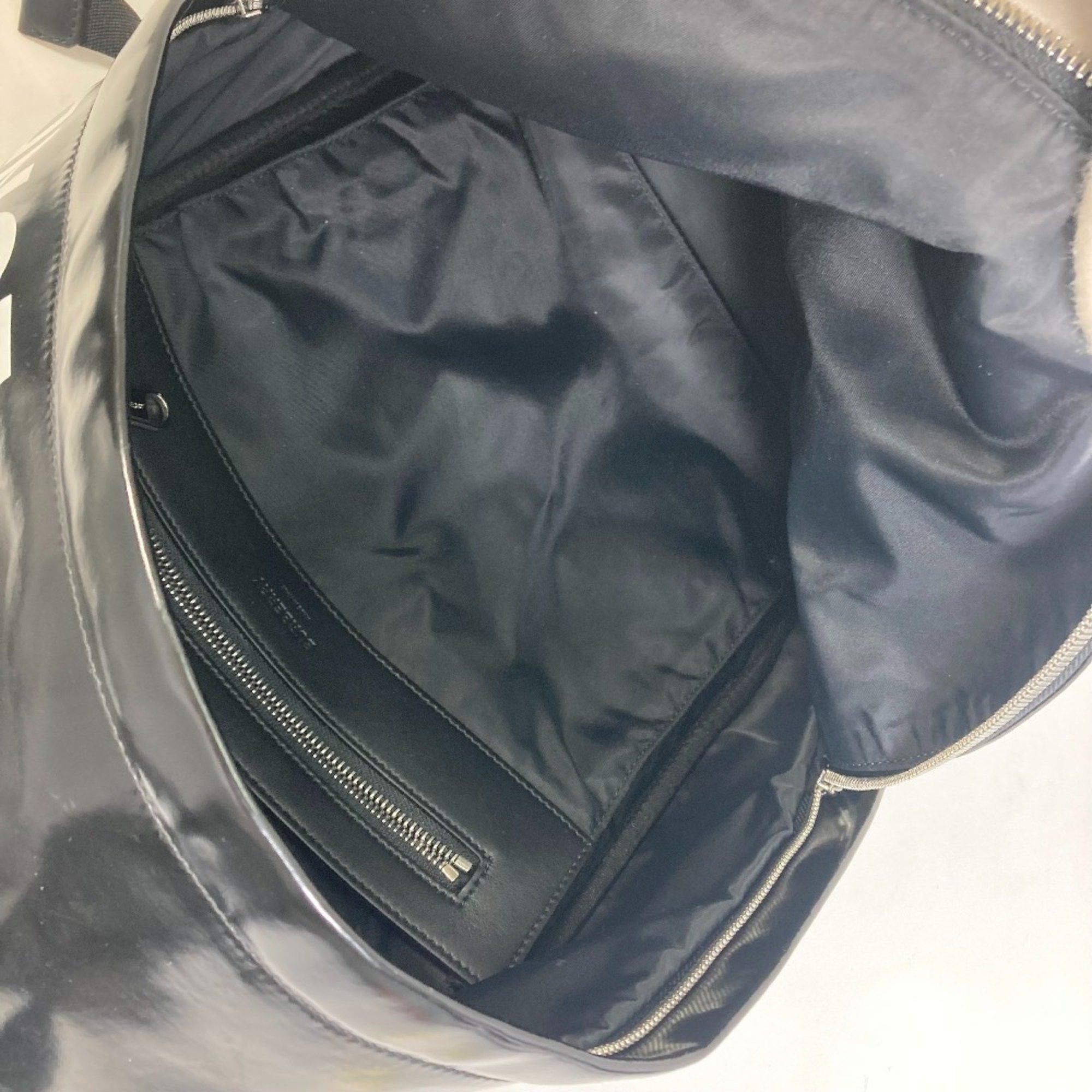 Burberry Burberry 8021908 Backpack Backpack Black White Size ONE SIZE - 14 Thumbnail