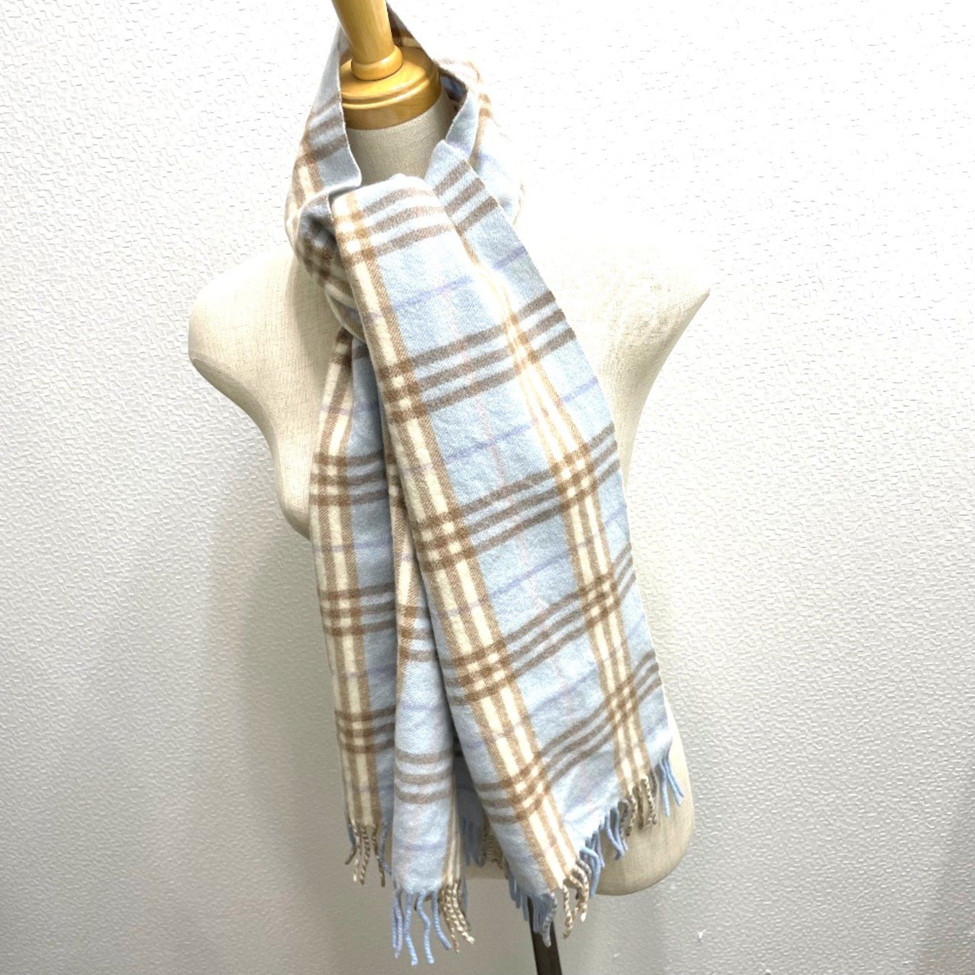 Burberry Burberry check Fashion Accessories Scarf blue Size ONE SIZE - 2 Thumbnail