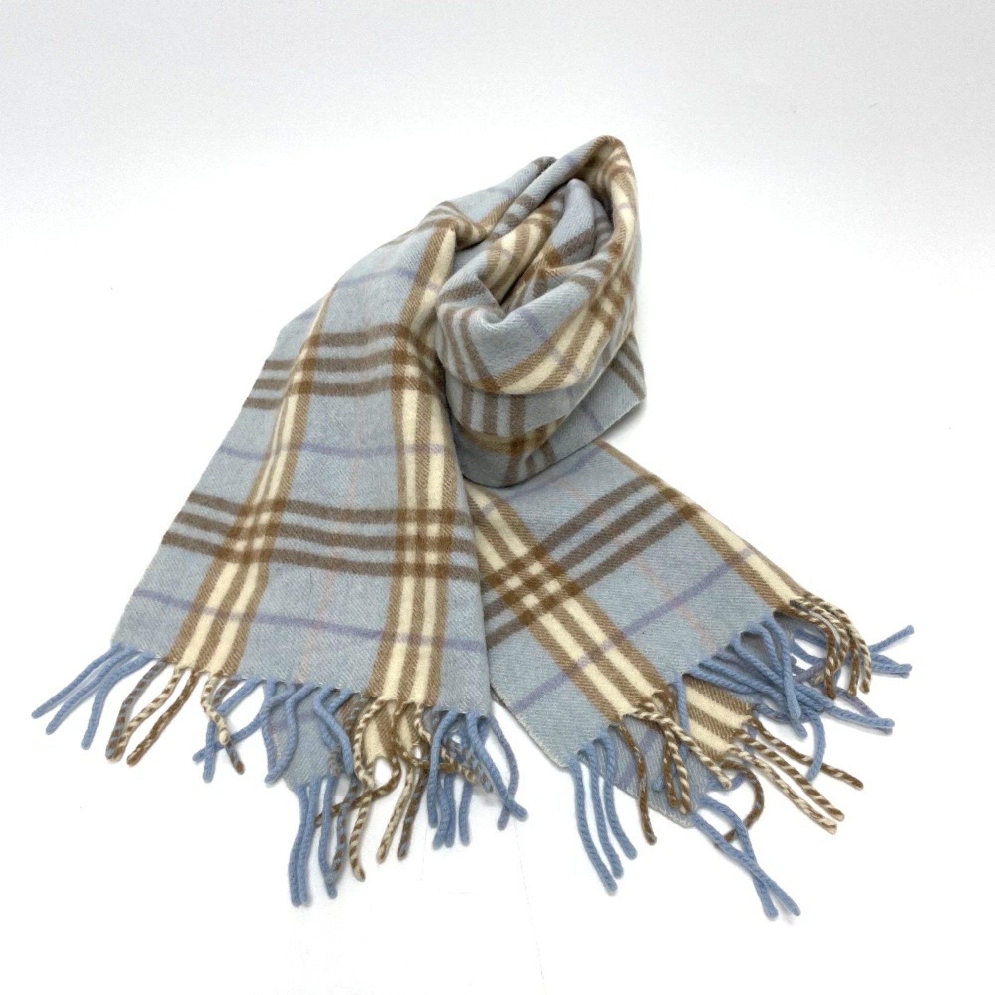 Burberry Burberry check Fashion Accessories Scarf blue Size ONE SIZE - 6 Thumbnail