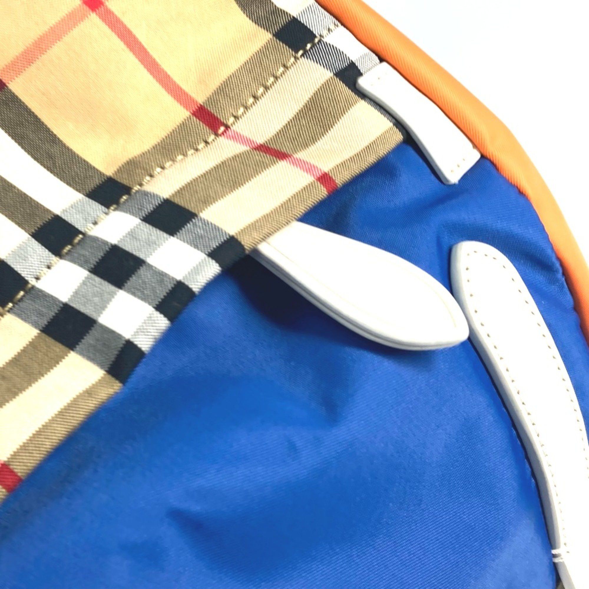 Burberry Burberry 4078448 Bag Backpack Backpack Beige Orange x blue Size ONE SIZE - 10 Thumbnail