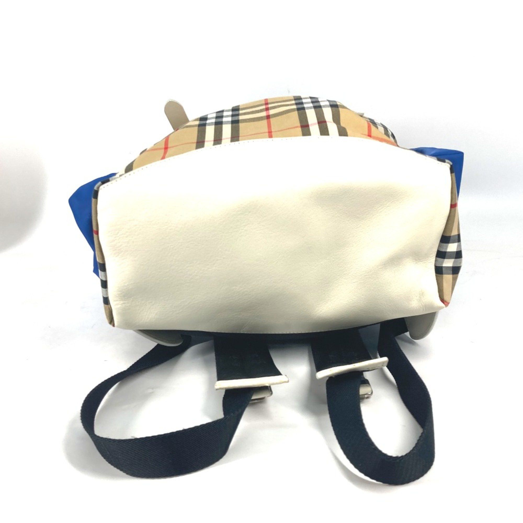 Burberry Burberry 4078448 Bag Backpack Backpack Beige Orange x blue Size ONE SIZE - 5 Thumbnail