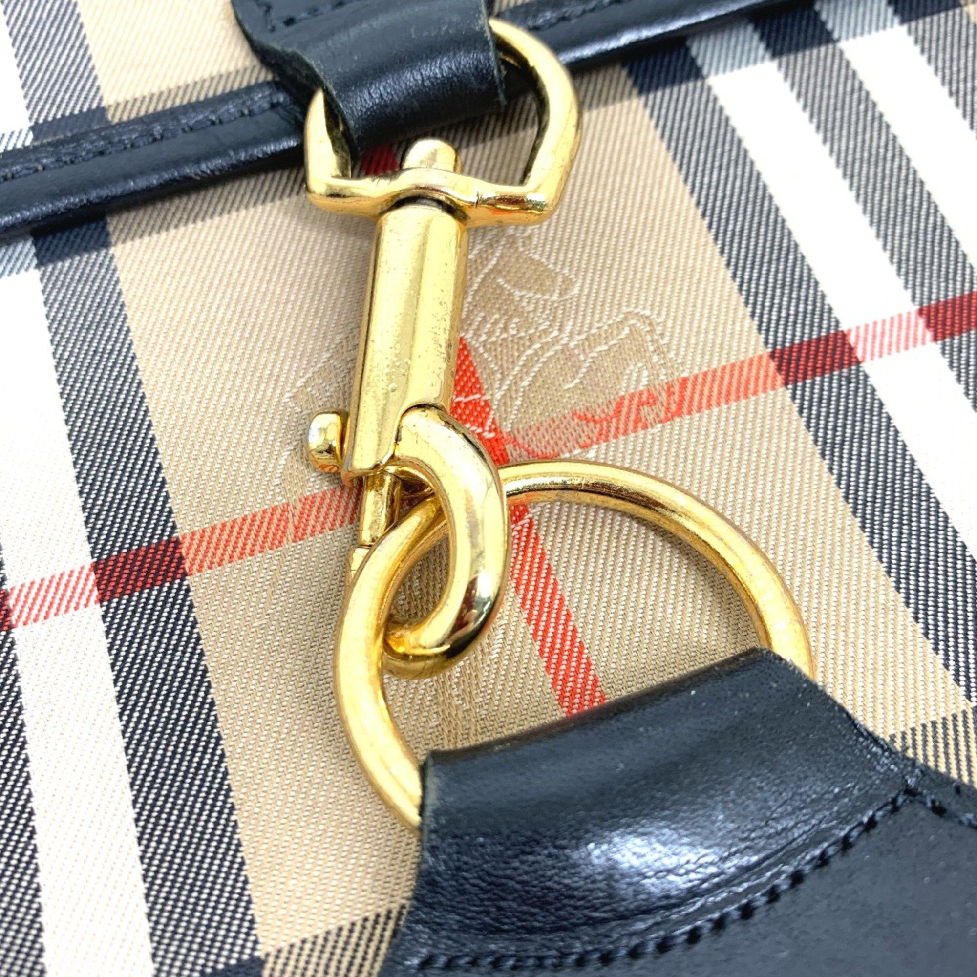 Burberry Burberry Check bag pouch Clutch bag Beige Size ONE SIZE - 6 Thumbnail