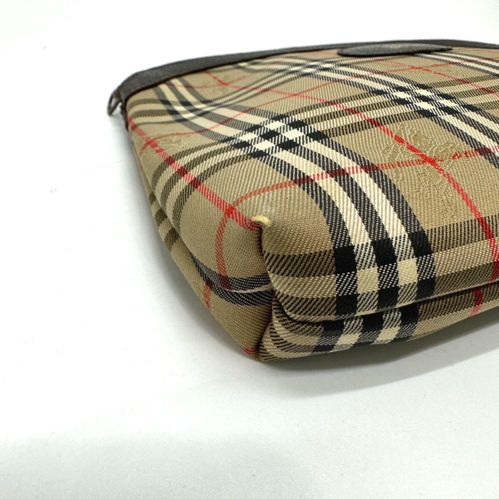 Burberry Burberry check Makeup pouch Cosmetics Pouch Pouch Beige Size ONE SIZE - 5 Thumbnail