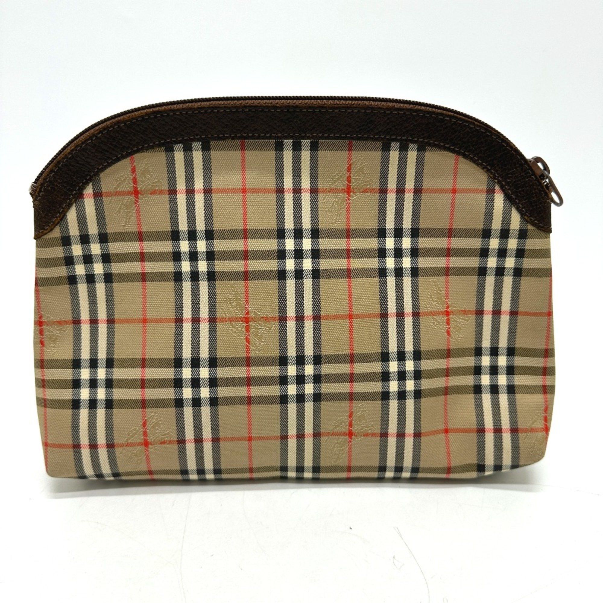 Burberry Burberry check Makeup pouch Cosmetics Pouch Pouch Beige Size ONE SIZE - 2 Thumbnail