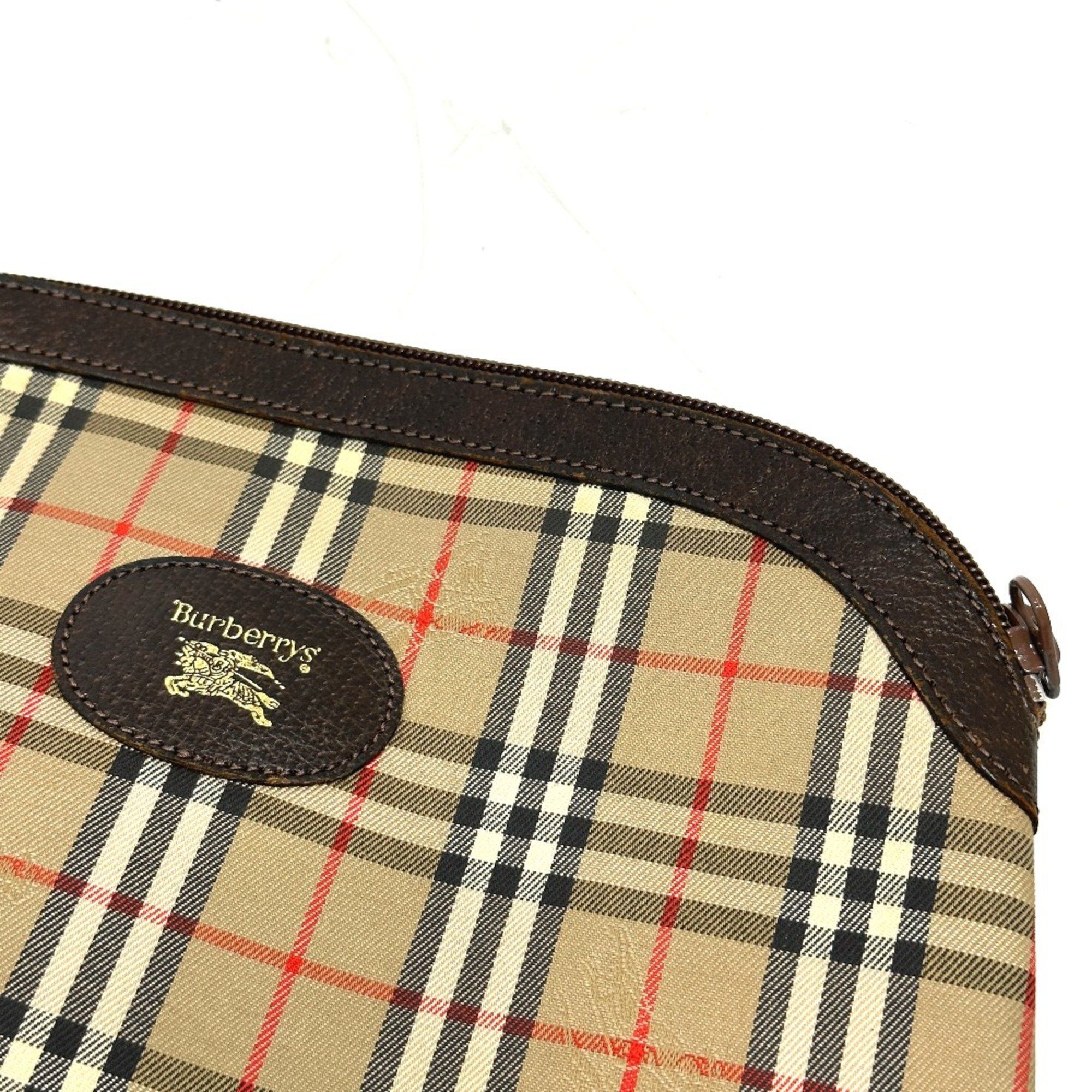 Burberry Burberry check Makeup pouch Cosmetics Pouch Pouch Beige Size ONE SIZE - 11 Thumbnail