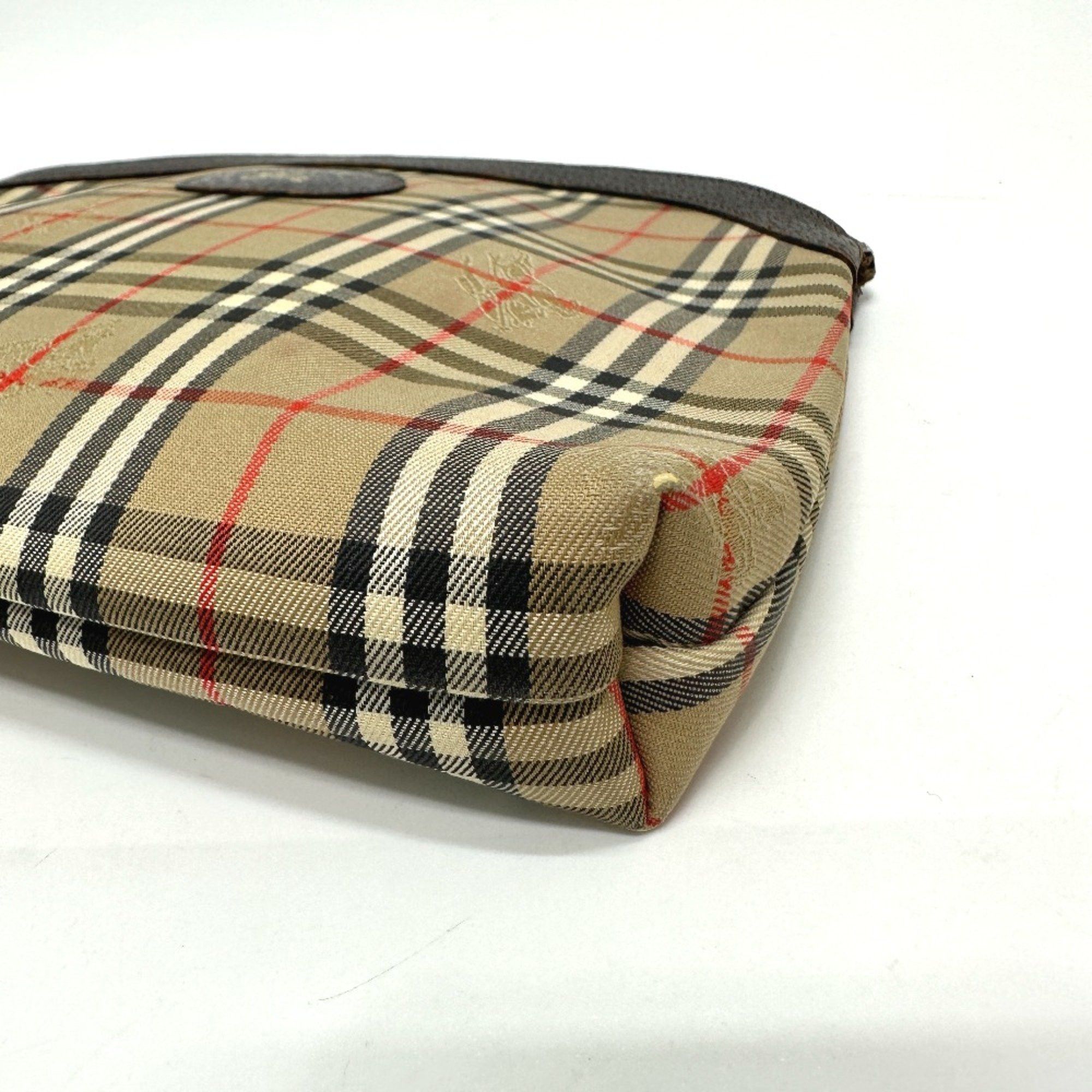 Burberry Burberry check Makeup pouch Cosmetics Pouch Pouch Beige Size ONE SIZE - 4 Thumbnail