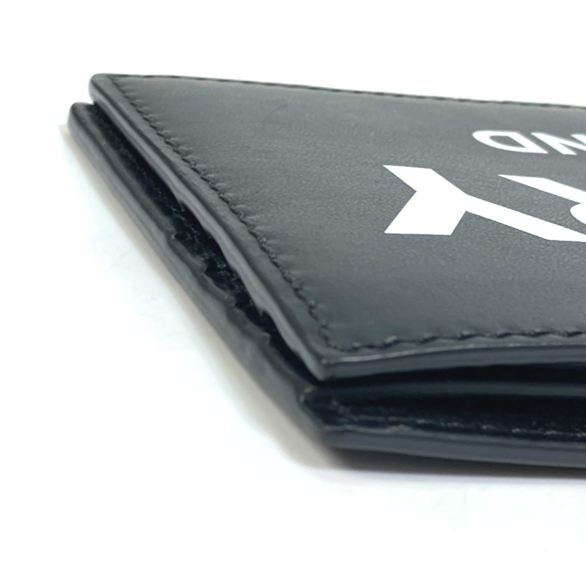 Burberry Burberry 8013919 logo Bill Compartment Folded wallet Black Size ONE SIZE - 8 Thumbnail