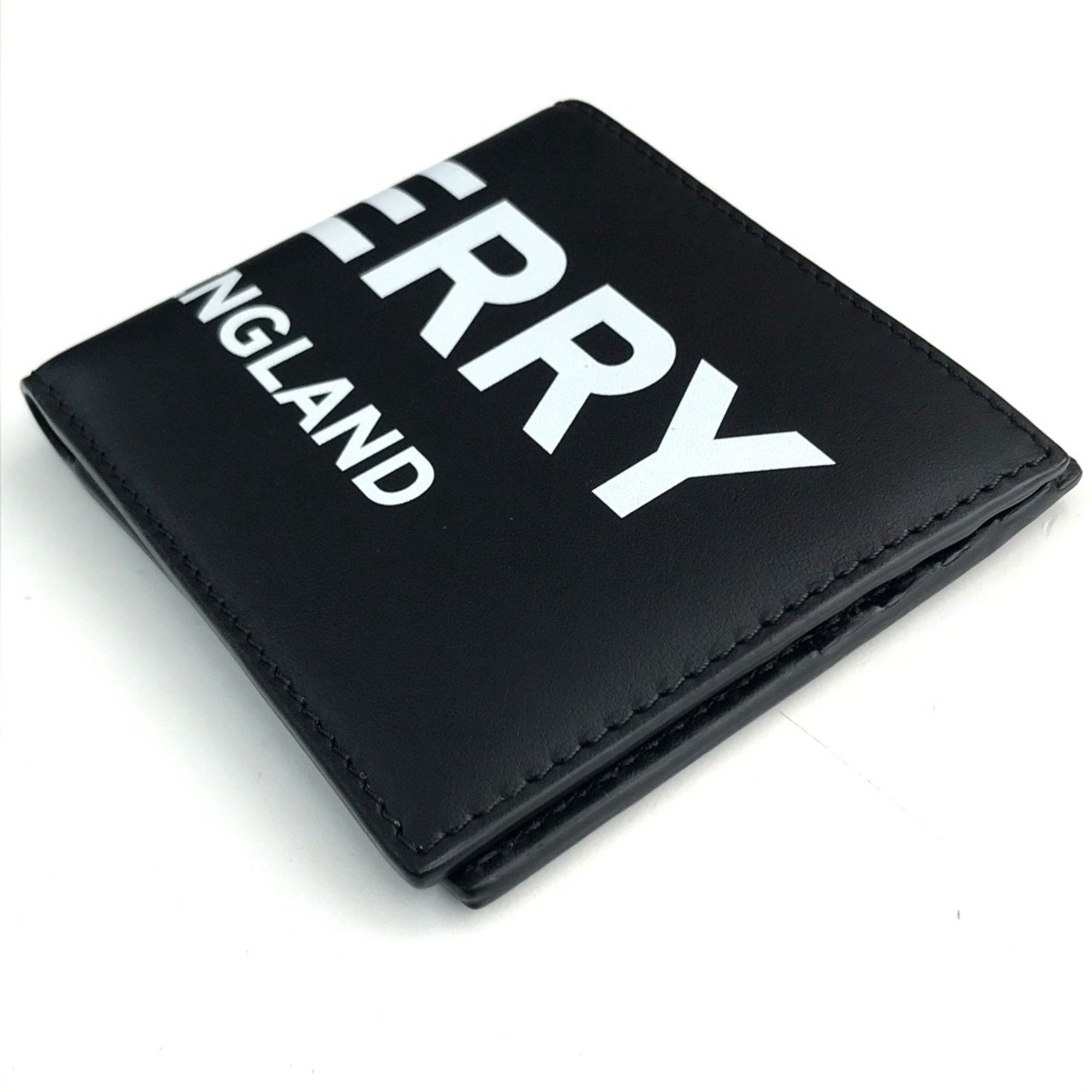 Burberry Burberry 8013919 logo Bill Compartment Folded wallet Black Size ONE SIZE - 5 Thumbnail