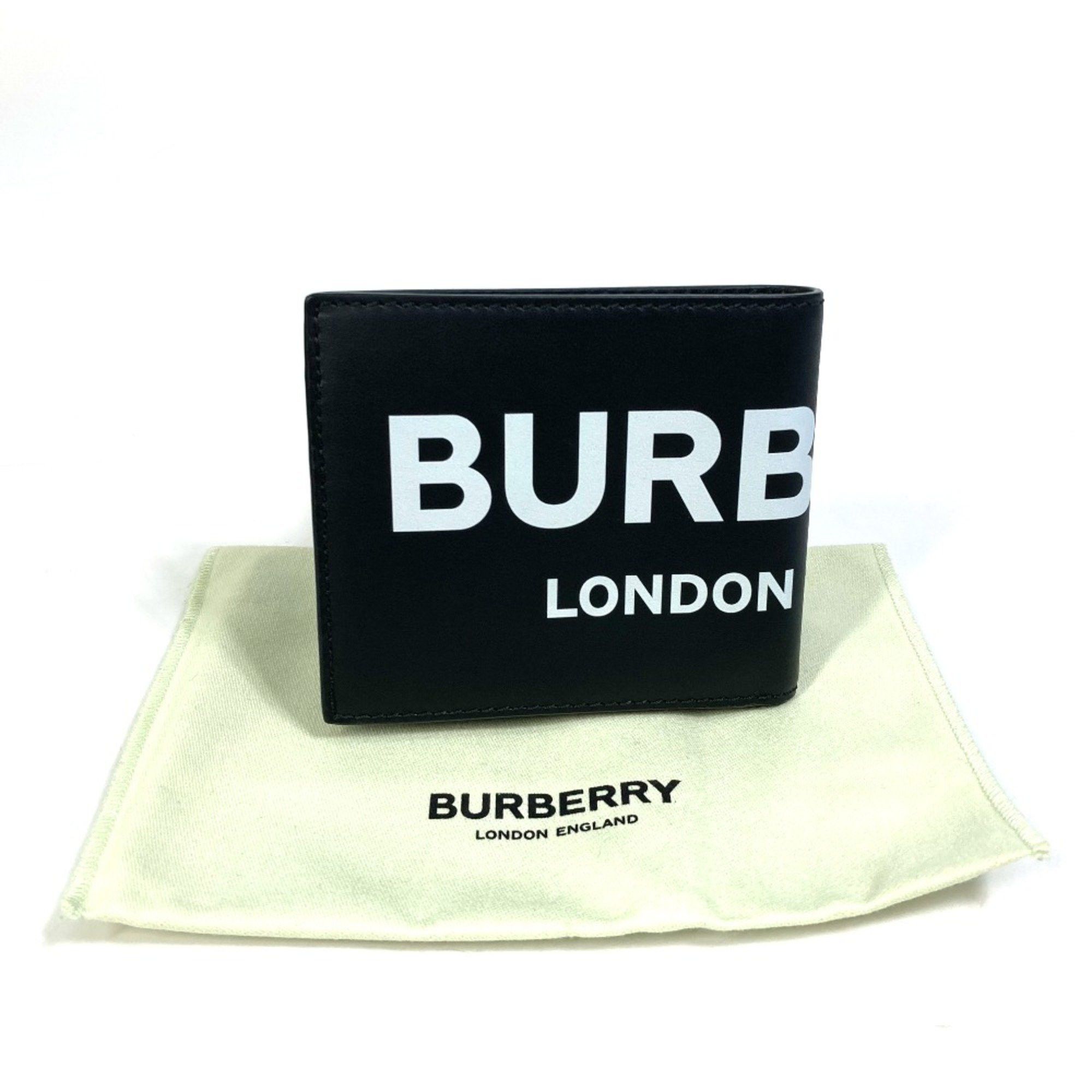 Burberry Burberry 8013919 logo Bill Compartment Folded wallet Black Size ONE SIZE - 14 Thumbnail