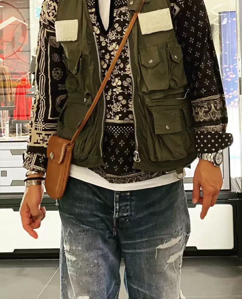 Visvim Visvim tunic bandana P.O. Pull-Over Shirt | Grailed