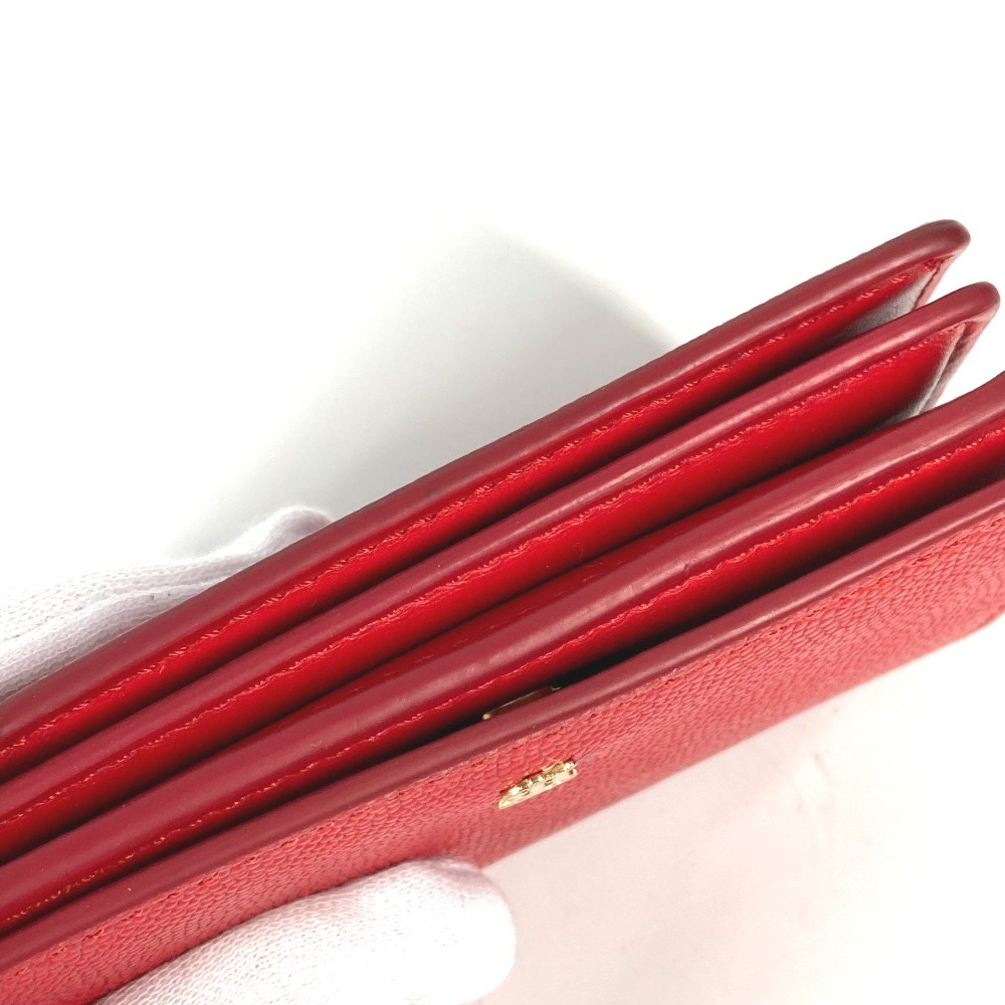 Burberry Burberry Wallet Compact Wallet Folded wallet Red Size ONE SIZE - 4 Thumbnail