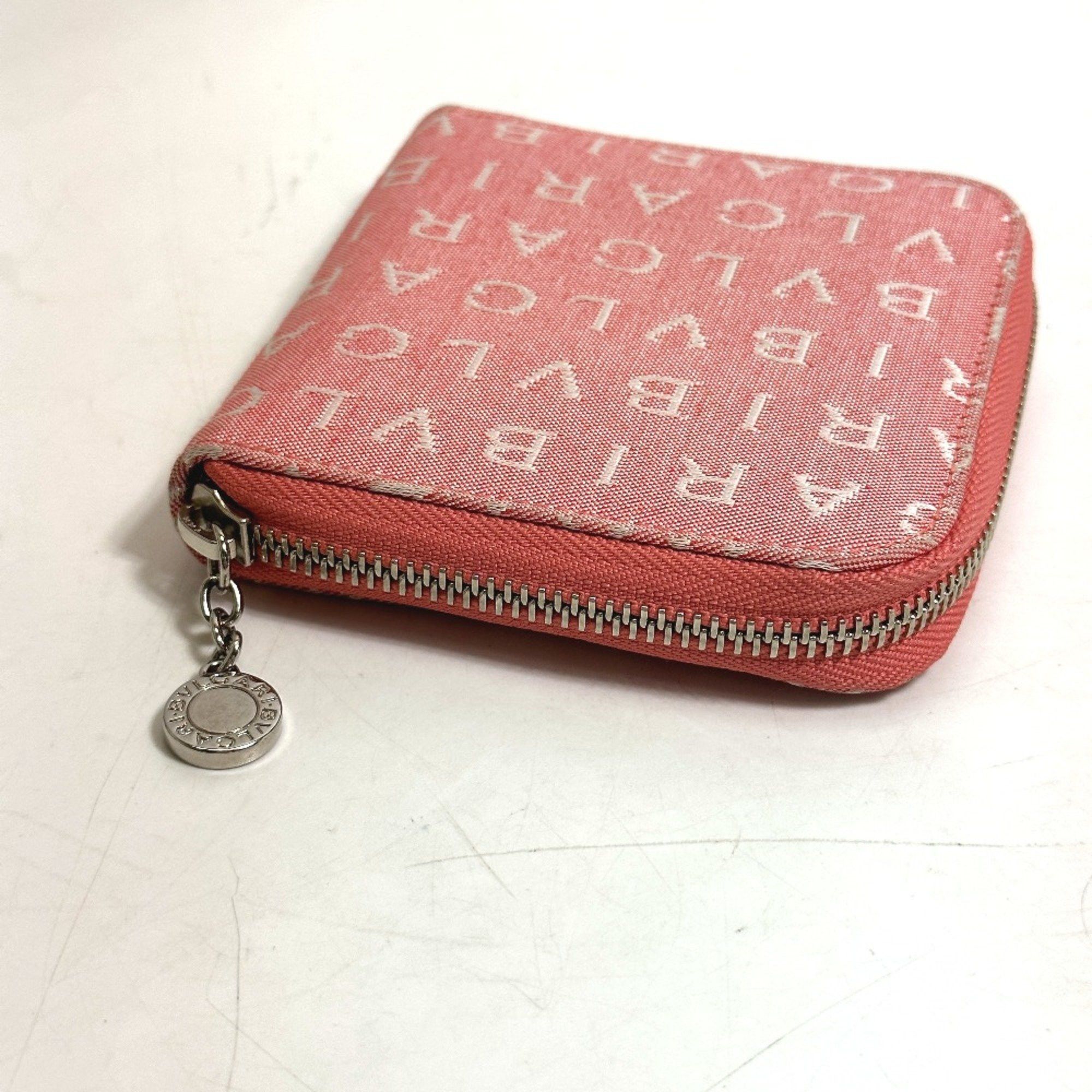 Bvlgari Bvlgari Logo mania Zip Around Folded wallet pink White Size ONE SIZE - 5 Thumbnail