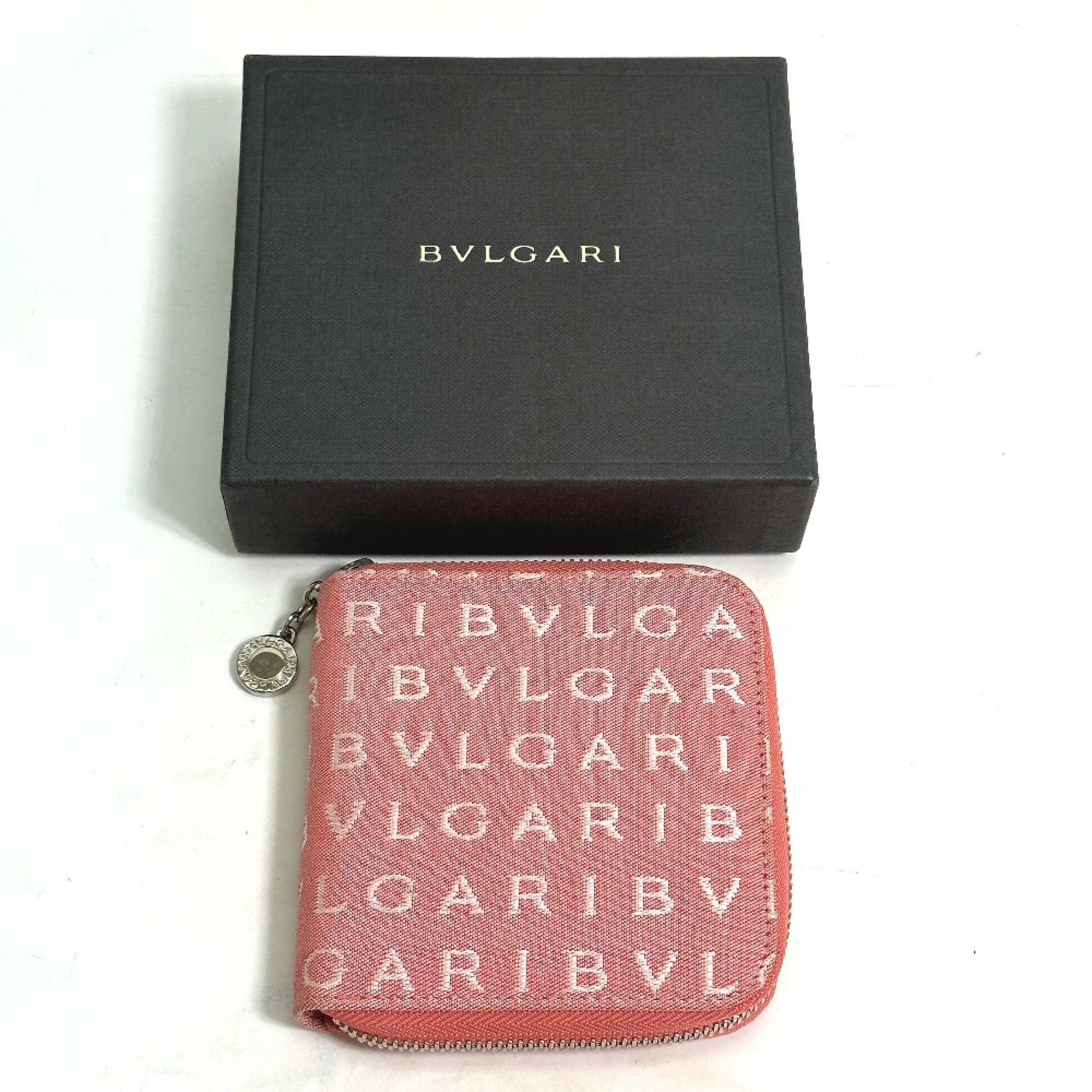 Bvlgari Bvlgari Logo mania Zip Around Folded wallet pink White Size ONE SIZE - 14 Thumbnail