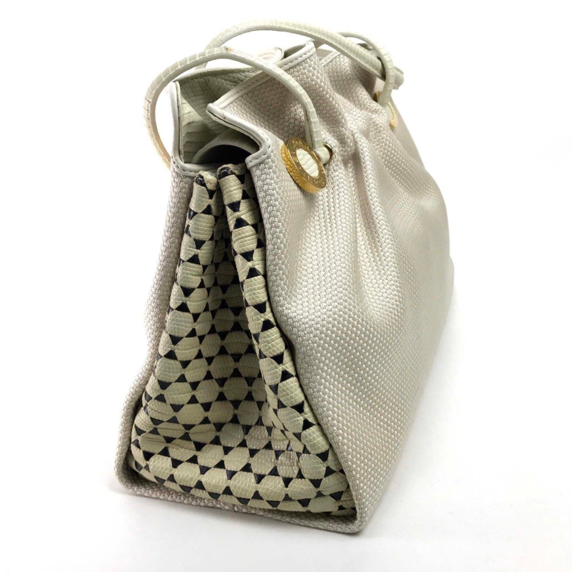 Bvlgari Bvlgari B-zero1 Bag Shoulder Bag Hand Bag Beige Black Size ONE SIZE - 4 Thumbnail