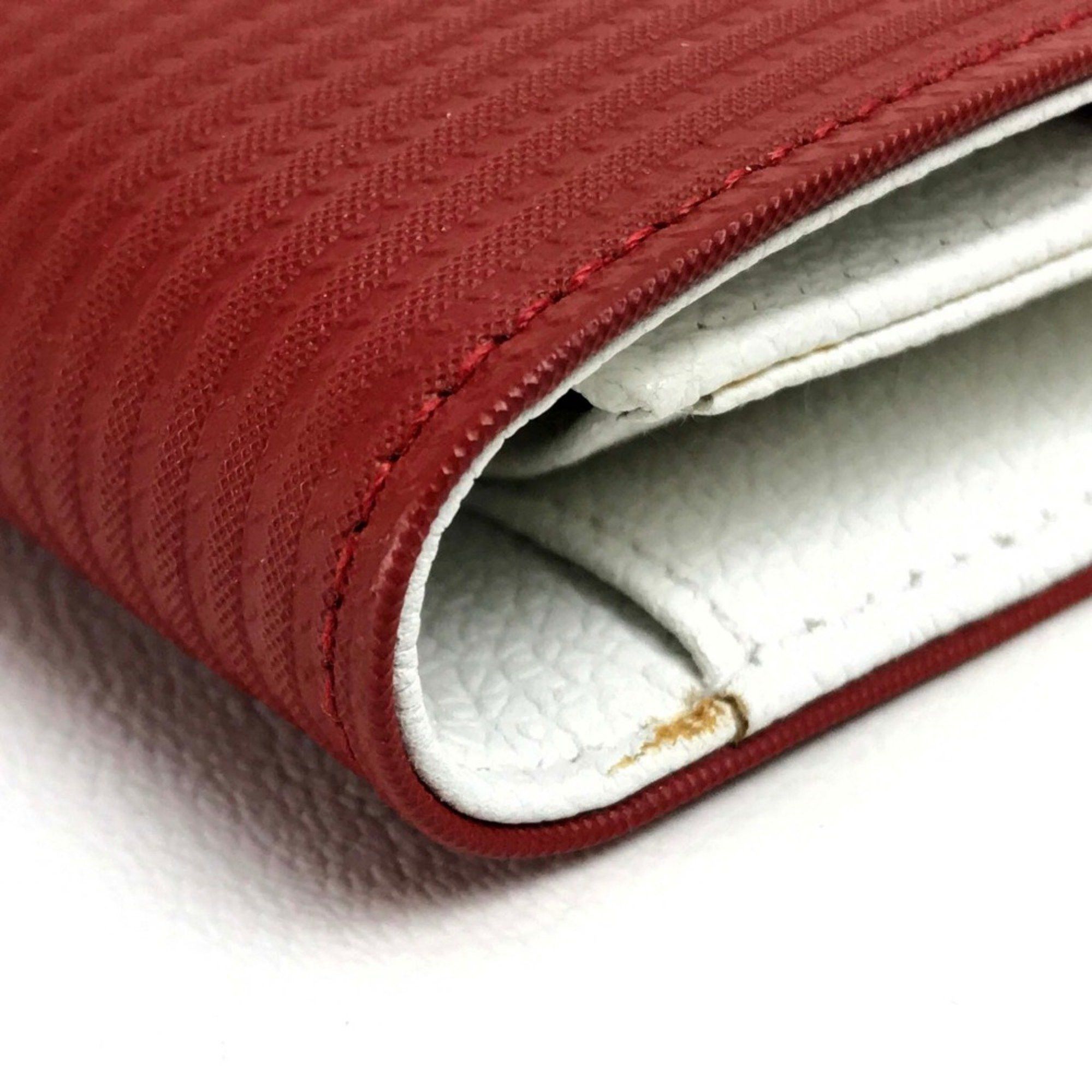 Bvlgari Bvlgari Mirerigue Multi case Passport case Travel case Red White Size ONE SIZE - 4 Thumbnail