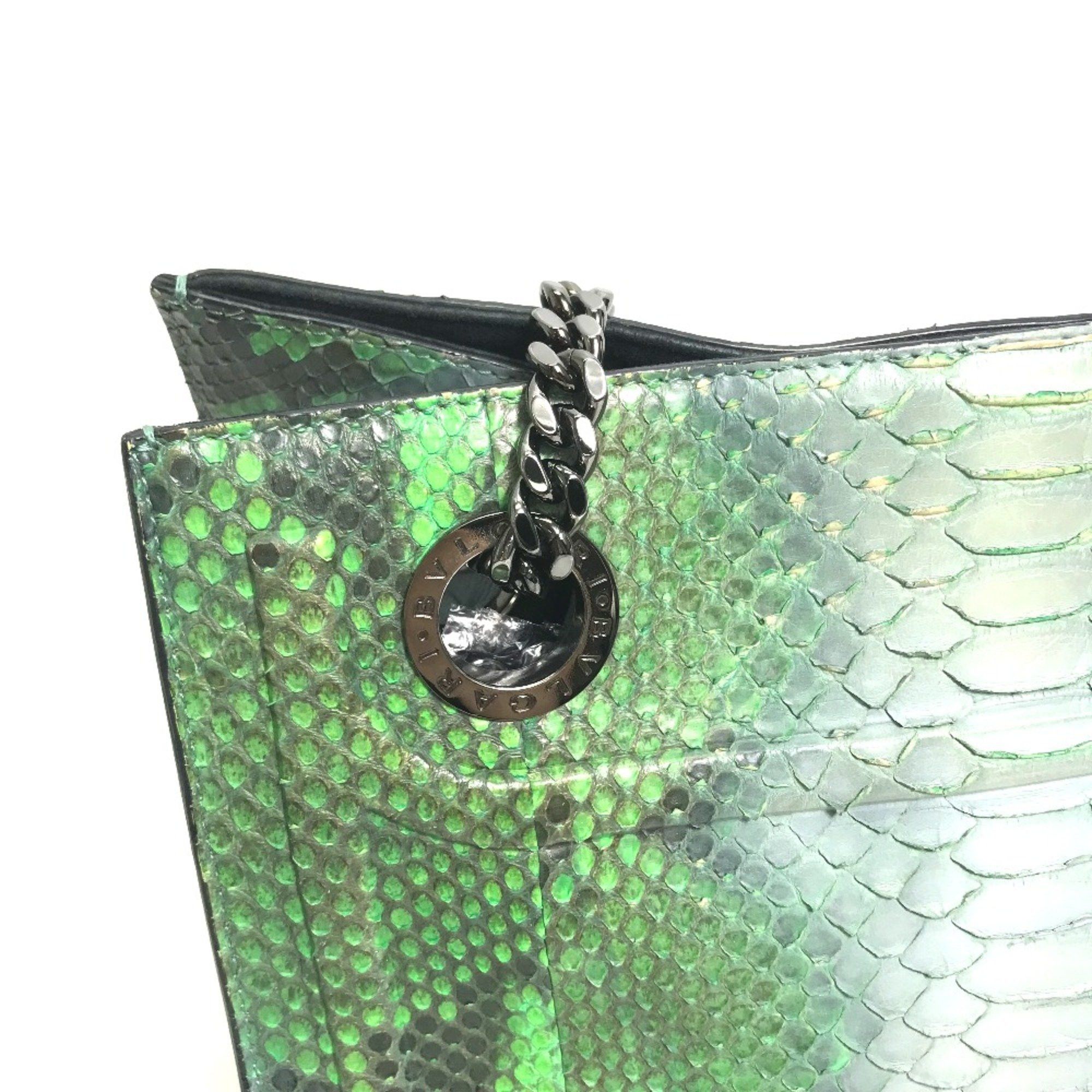 Bvlgari Bvlgari Tote Bag Chain bag shoulder Shoulder Bag Green Size ONE SIZE - 3 Thumbnail
