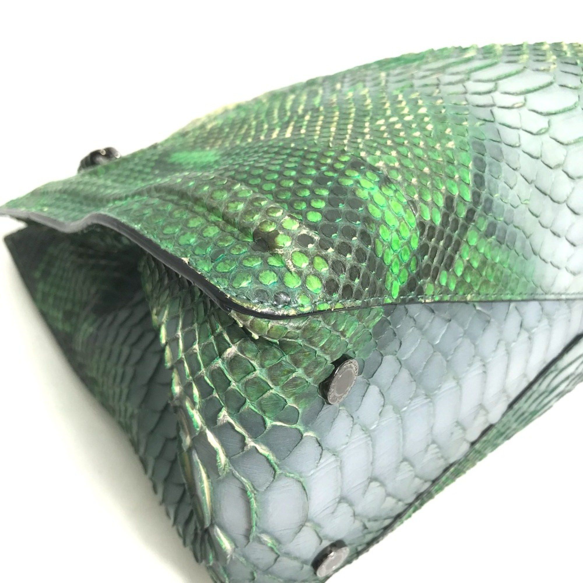 Bvlgari Bvlgari Tote Bag Chain bag shoulder Shoulder Bag Green Size ONE SIZE - 8 Thumbnail