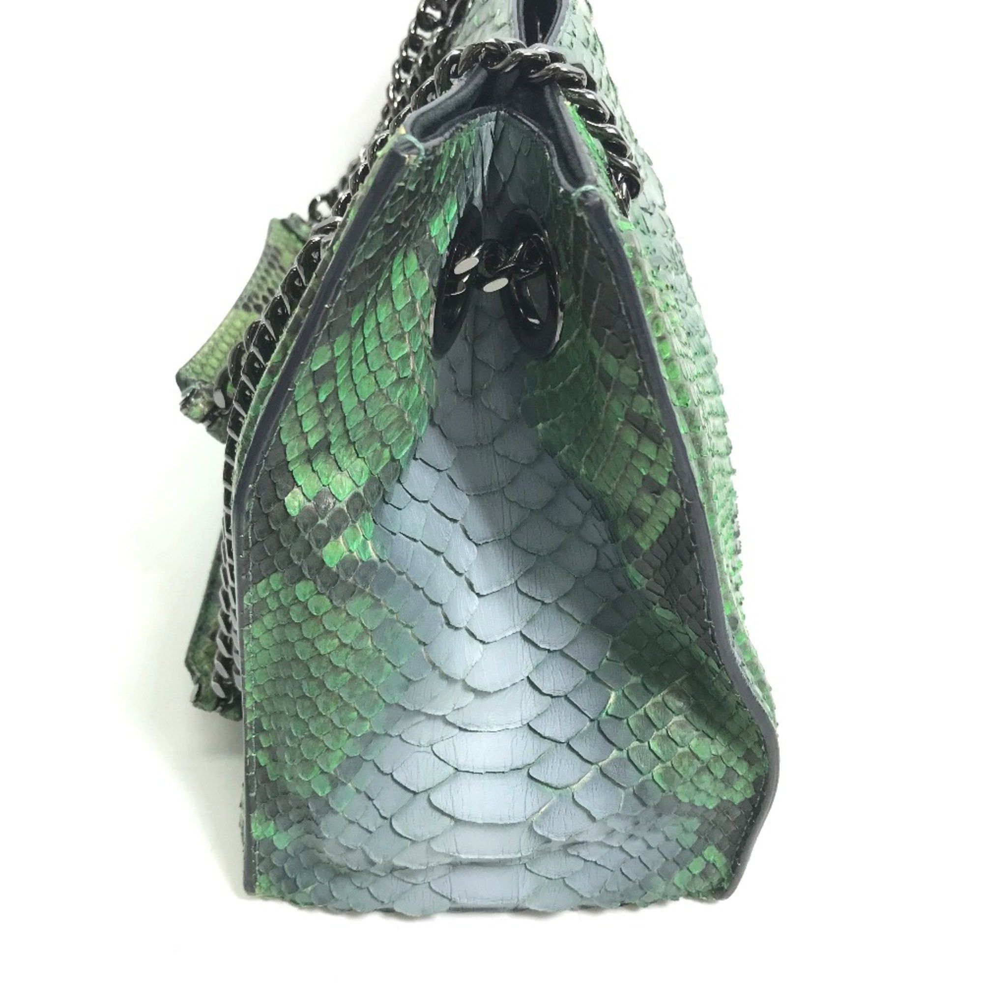 Bvlgari Bvlgari Tote Bag Chain bag shoulder Shoulder Bag Green Size ONE SIZE - 6 Thumbnail