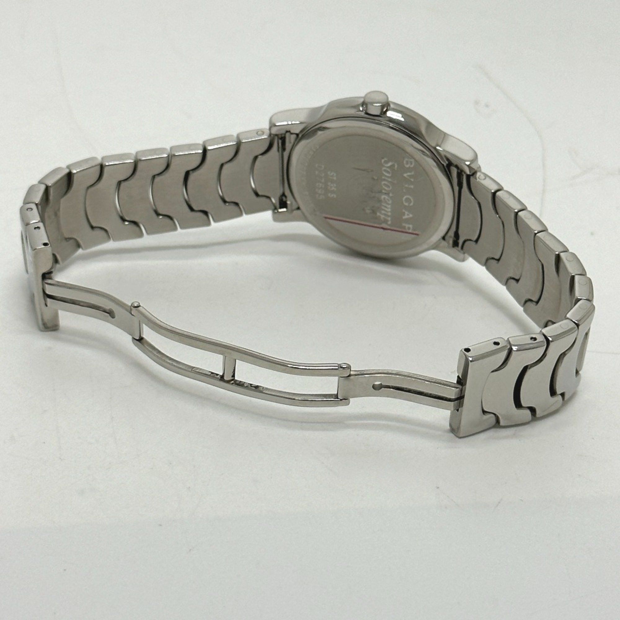 Bvlgari Bvlgari ST35S Quartz date Wristwatch Silver Size ONE SIZE - 5 Thumbnail