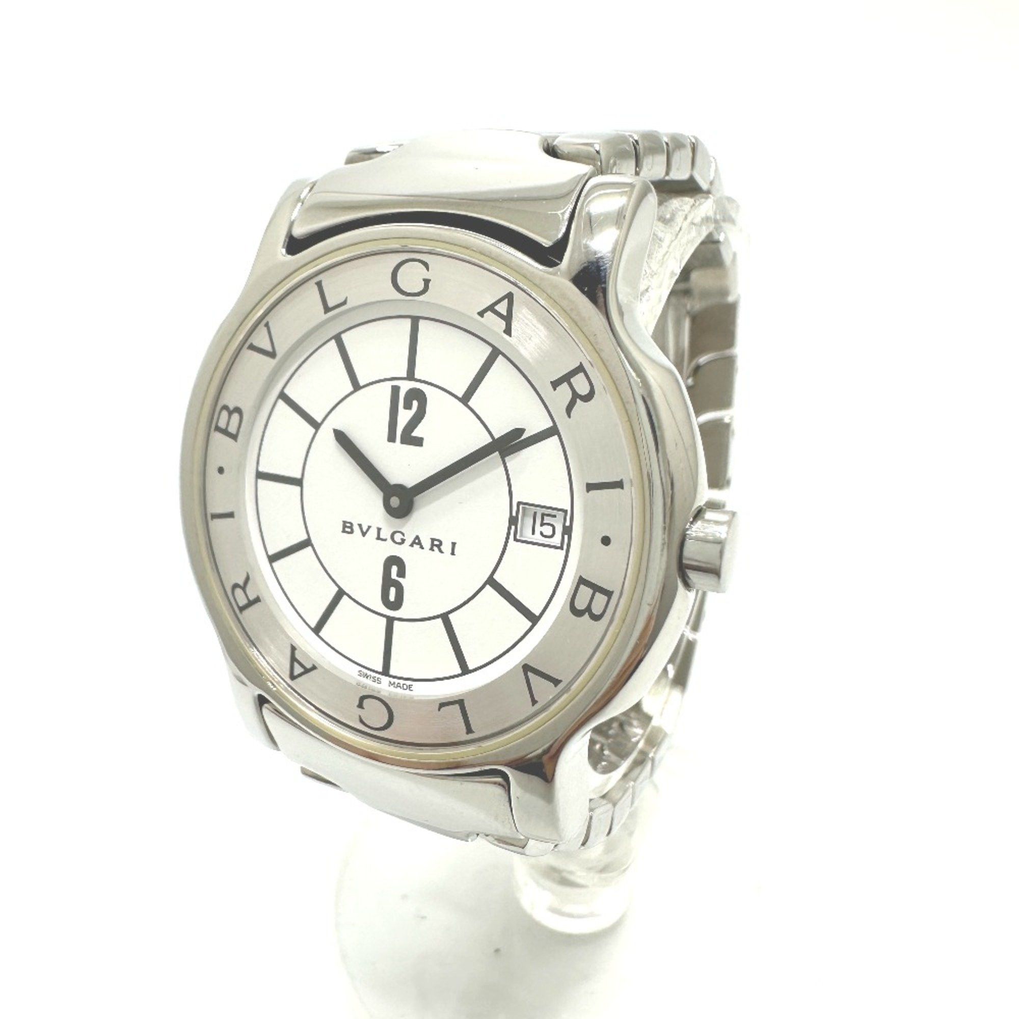 Bvlgari Bvlgari ST35S Quartz date Wristwatch Silver Size ONE SIZE - 2 Thumbnail